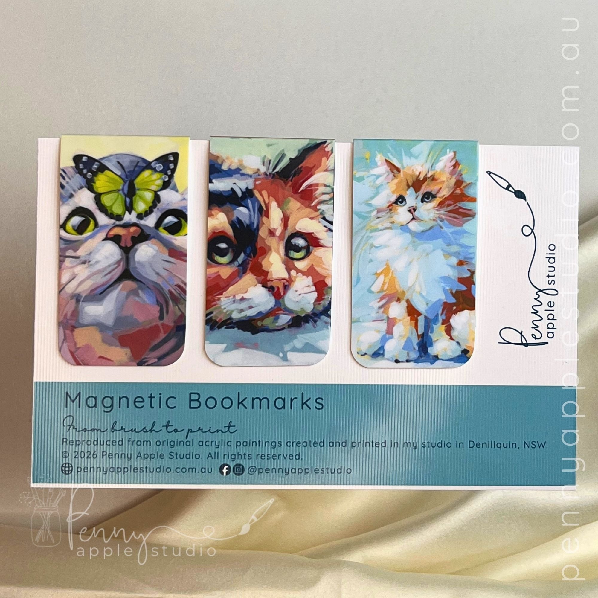 Fancy Felines – Magnetic Bookmarks.jpg