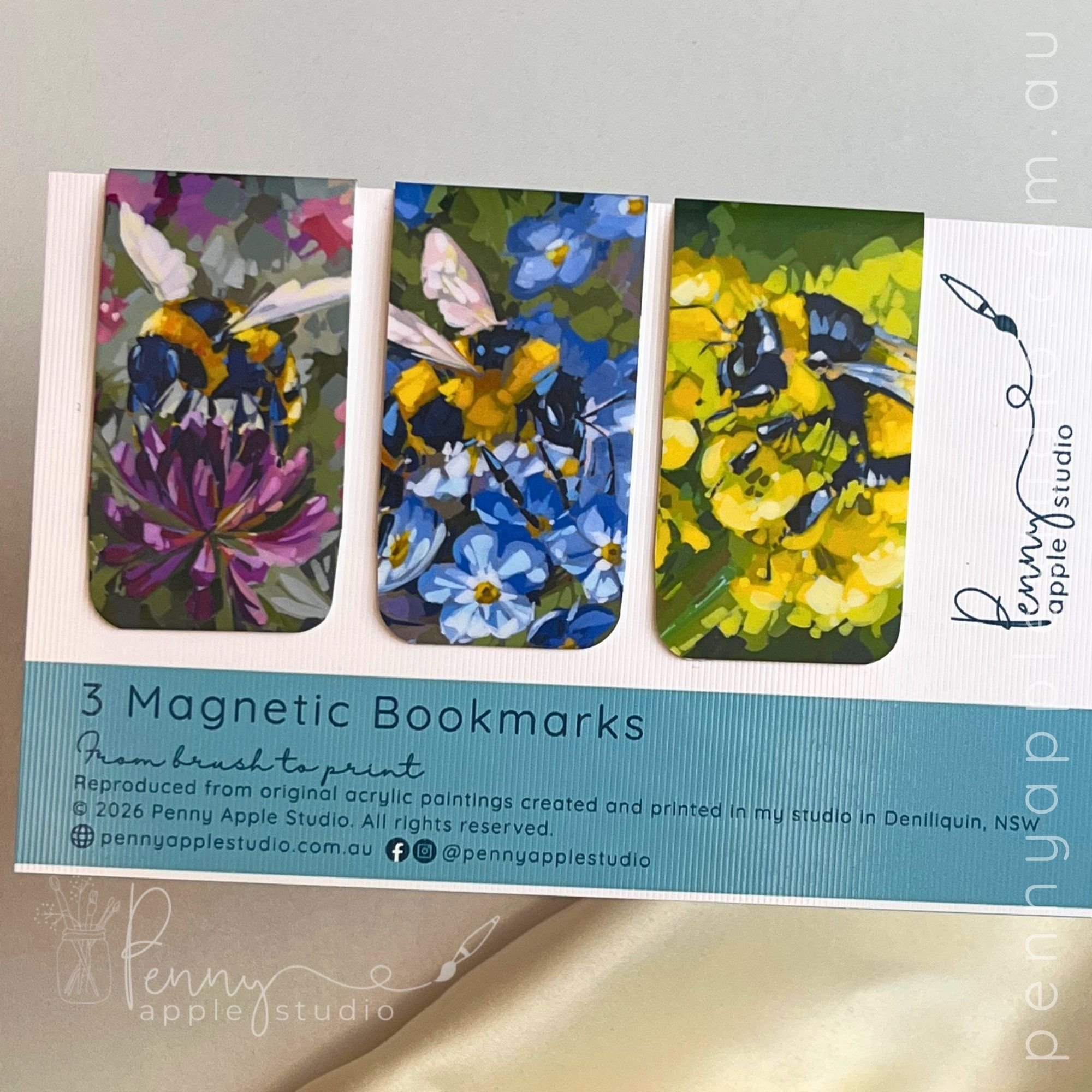 Buzzing Around – Magnetic Bookmarks (11).jpg