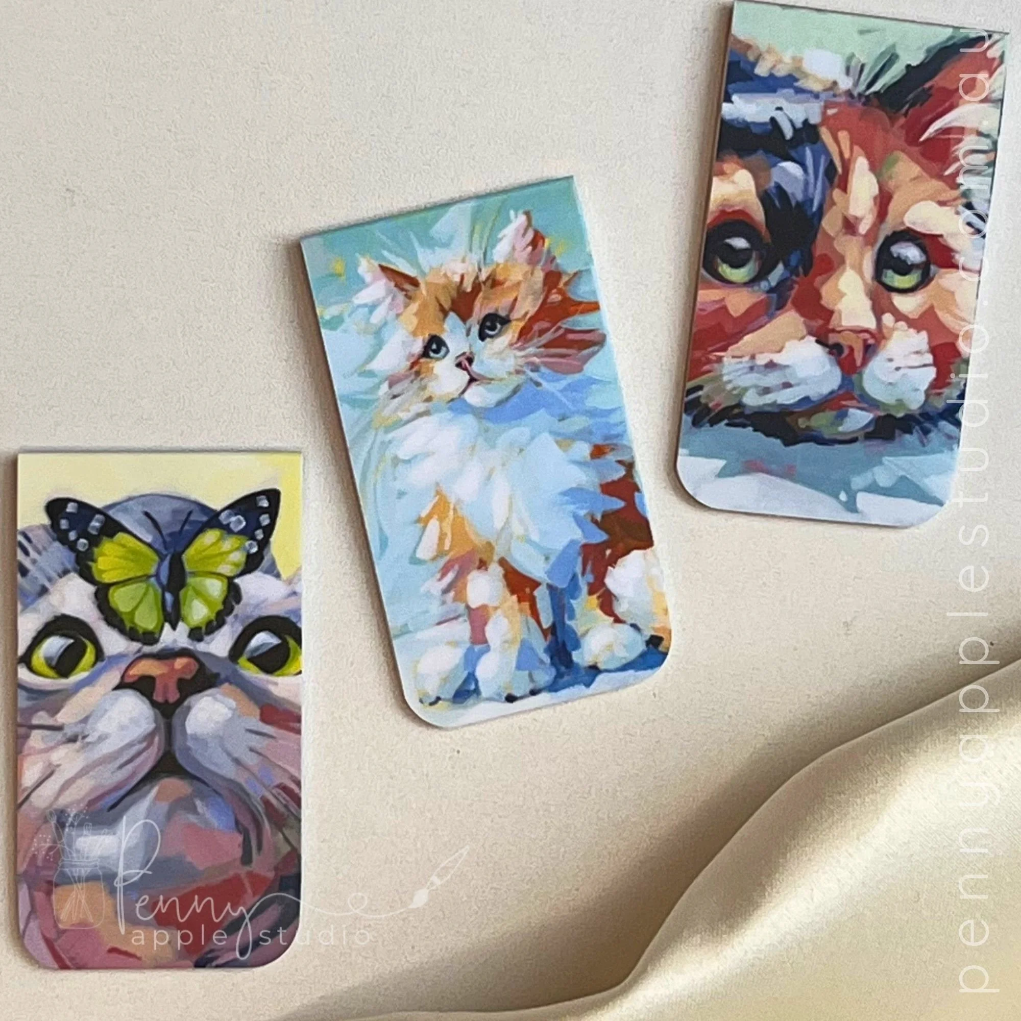 Fancy Felines – Magnetic Bookmarks (3).jpg