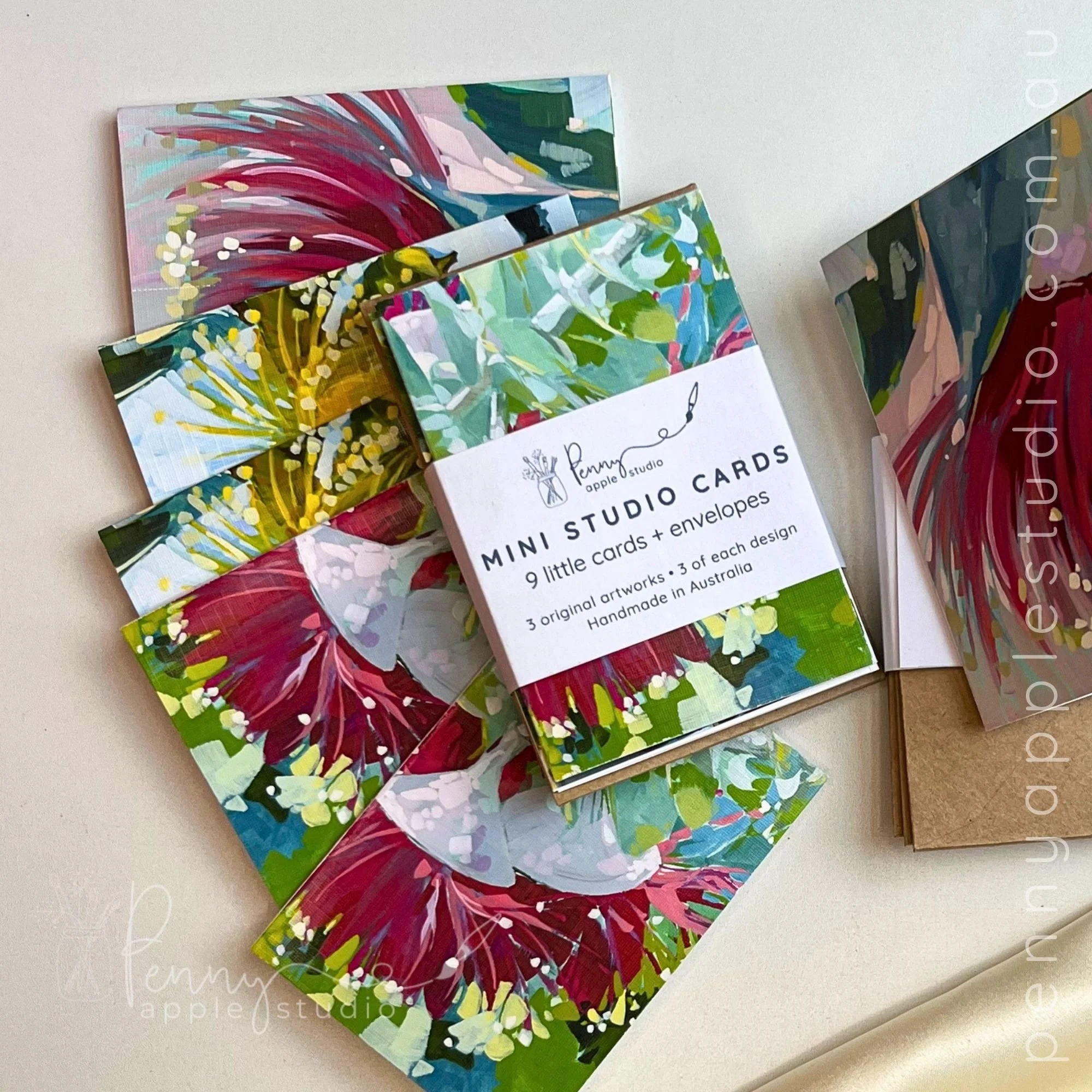 Australian Wildflowers Mini Studio Card Set (4).jpg