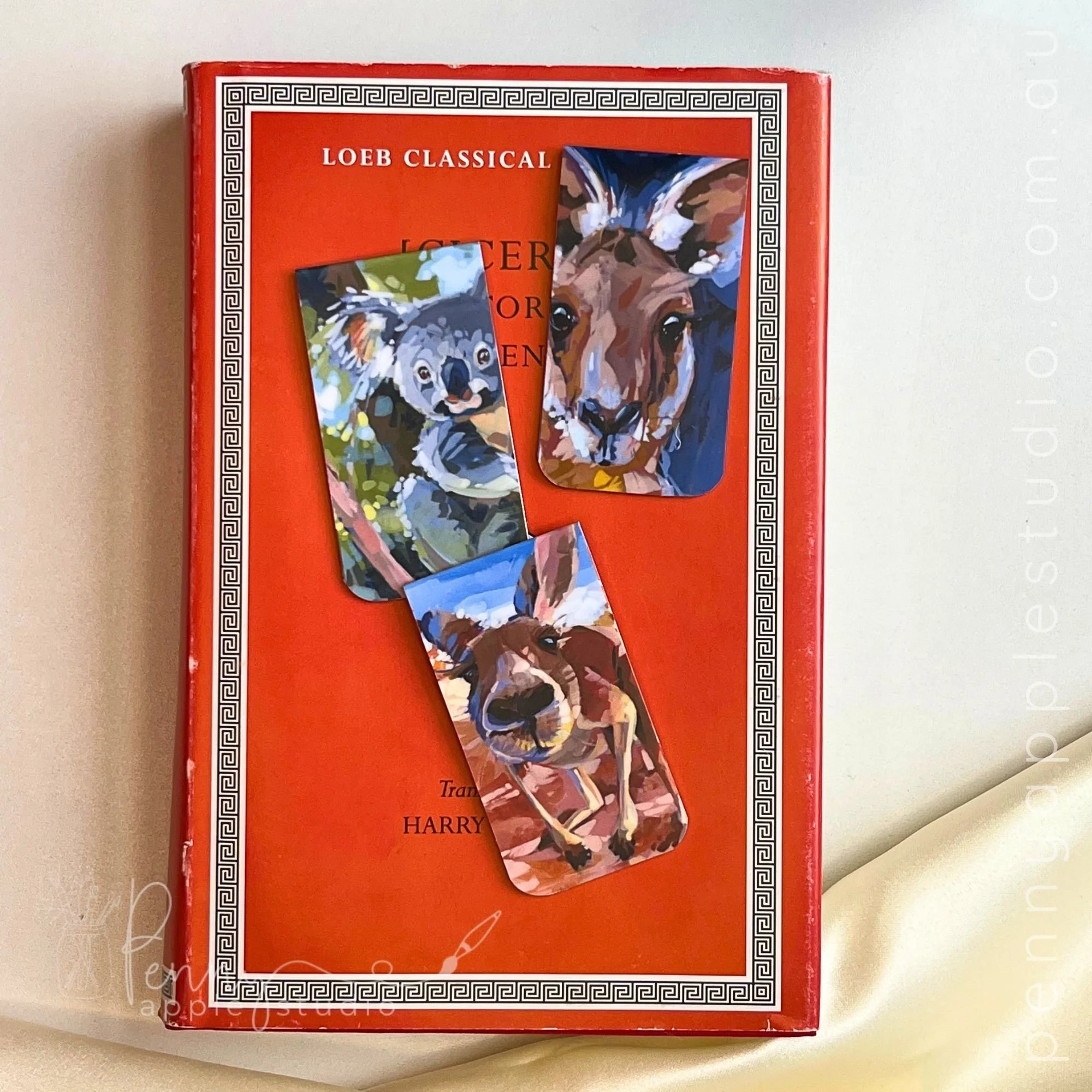 Aussie Animals Kangaroo Koala  – Magnetic Bookmarks (2).jpg