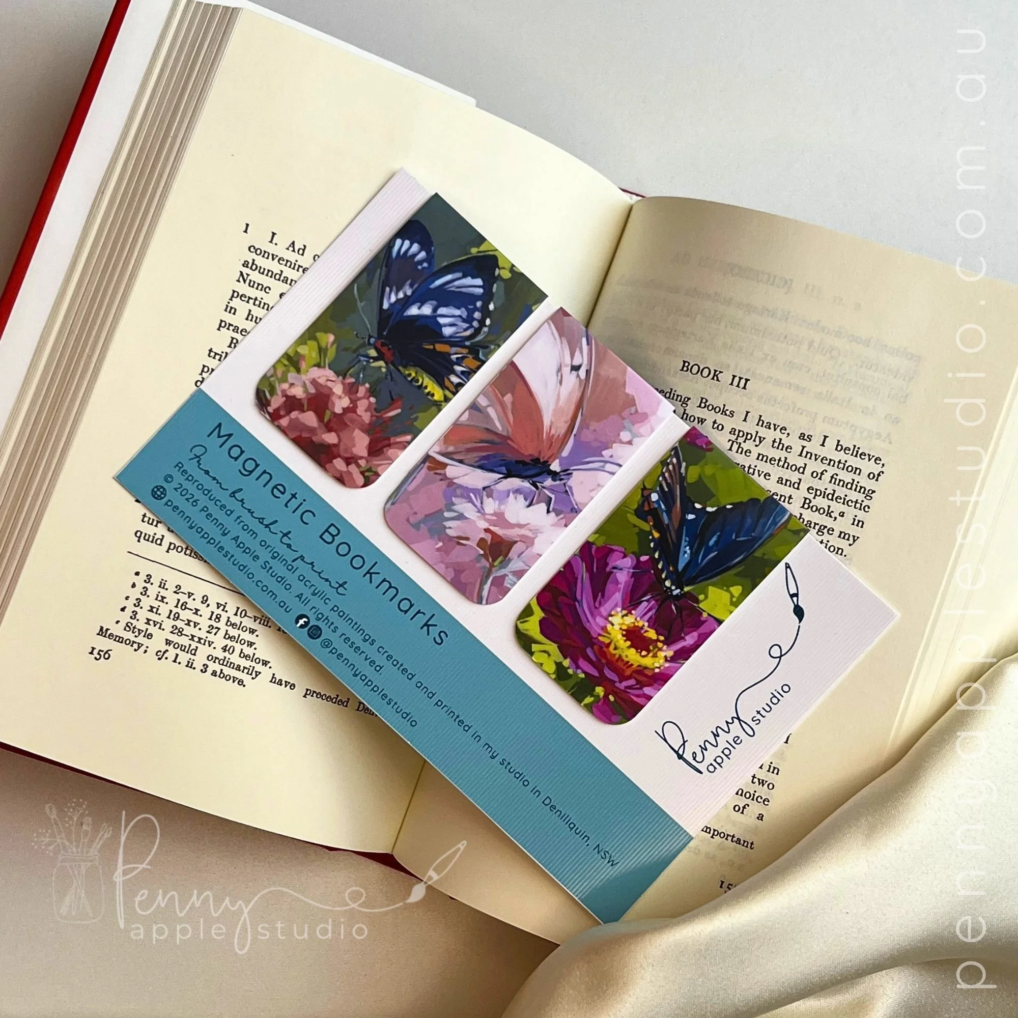 Flutter-by butterflies  – Magnetic Bookmarks (4).jpg