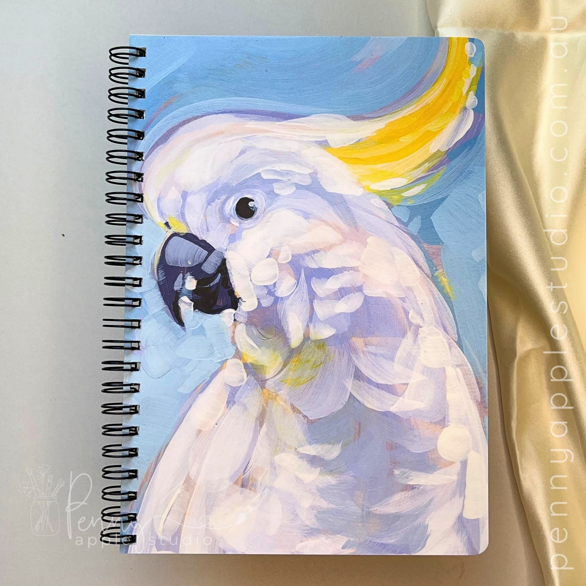 Cheek & Charm – Wire-Bound Notebook