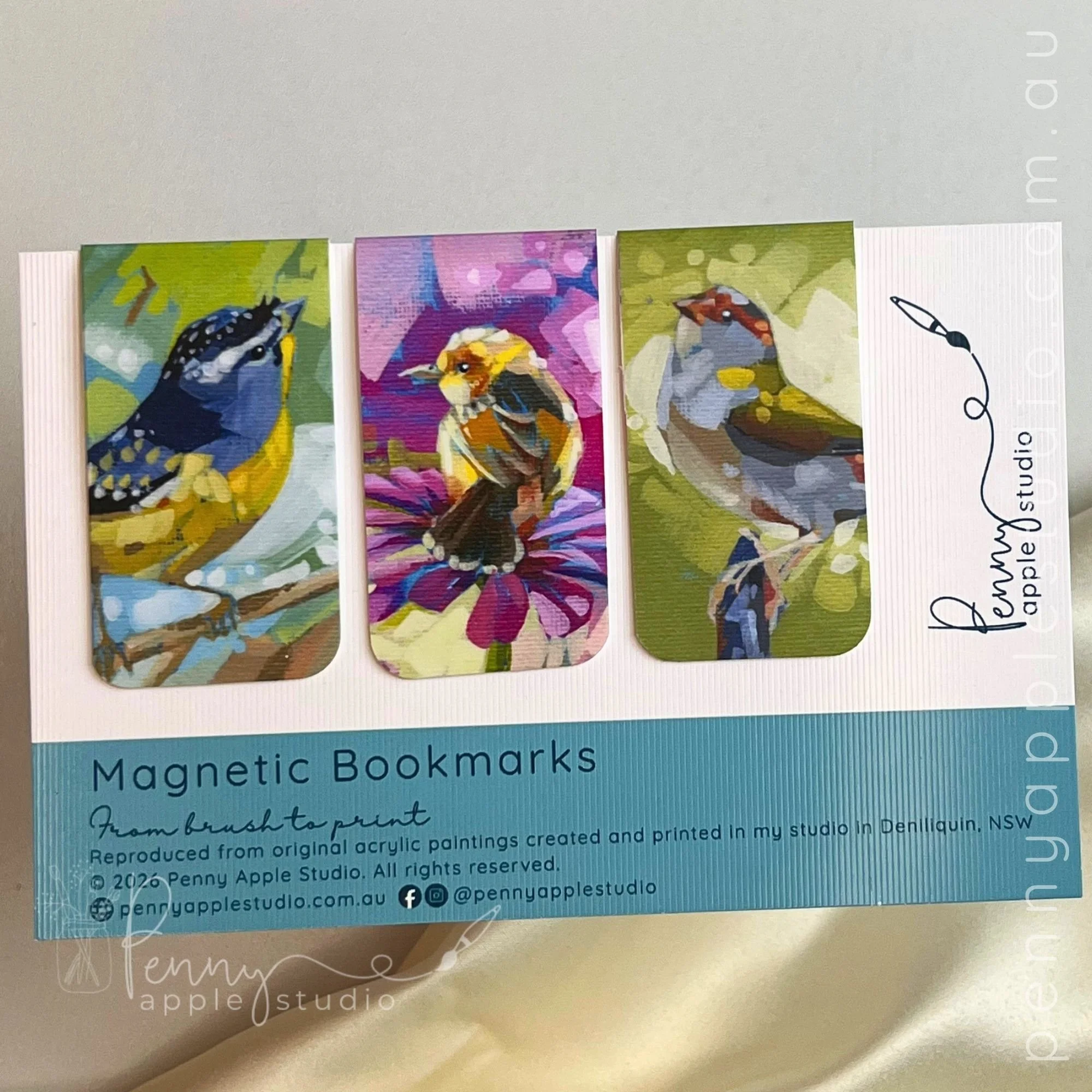 Little Locals Birds  – Magnetic Bookmarks.jpg