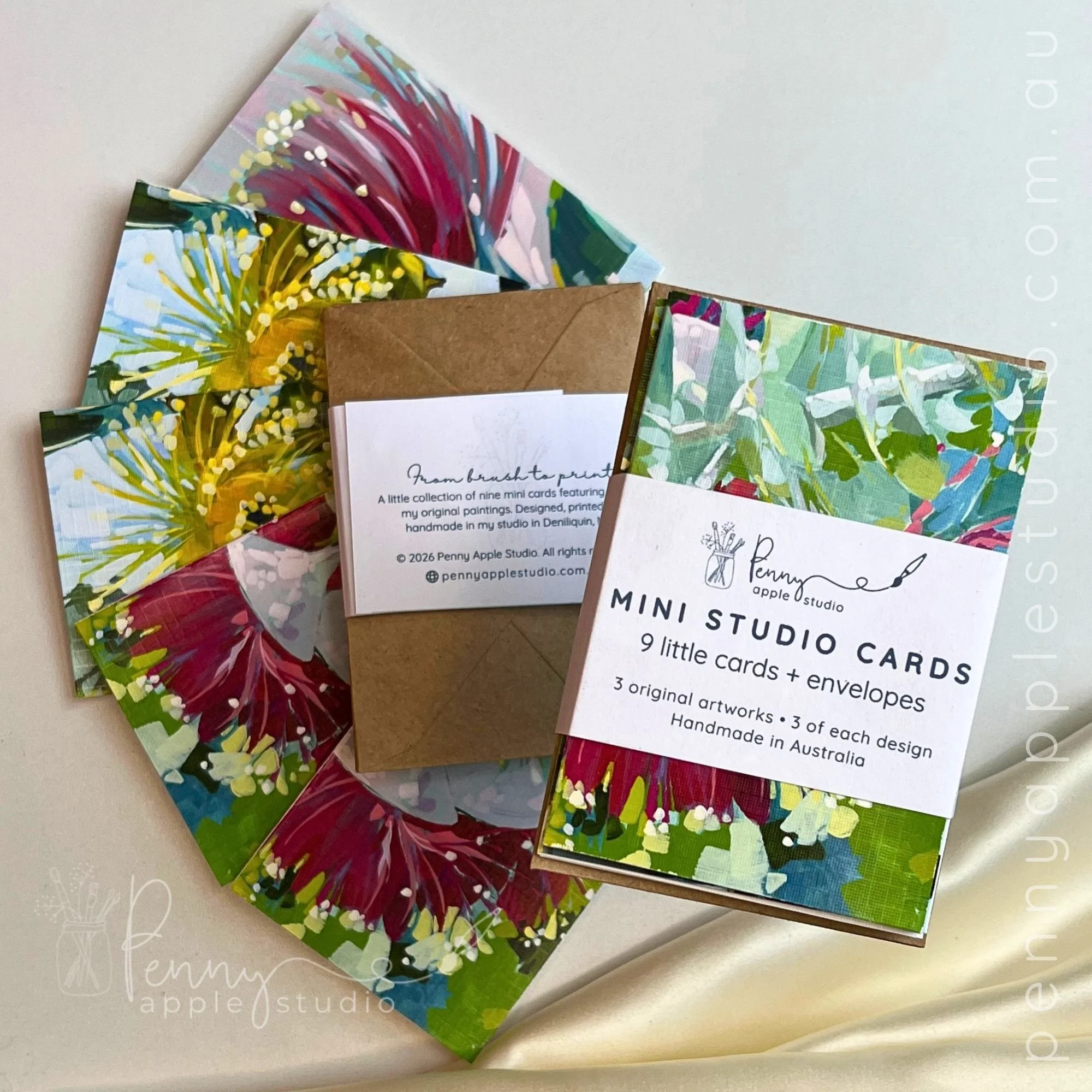 Australian Wildflowers Mini Studio Card Set.jpg