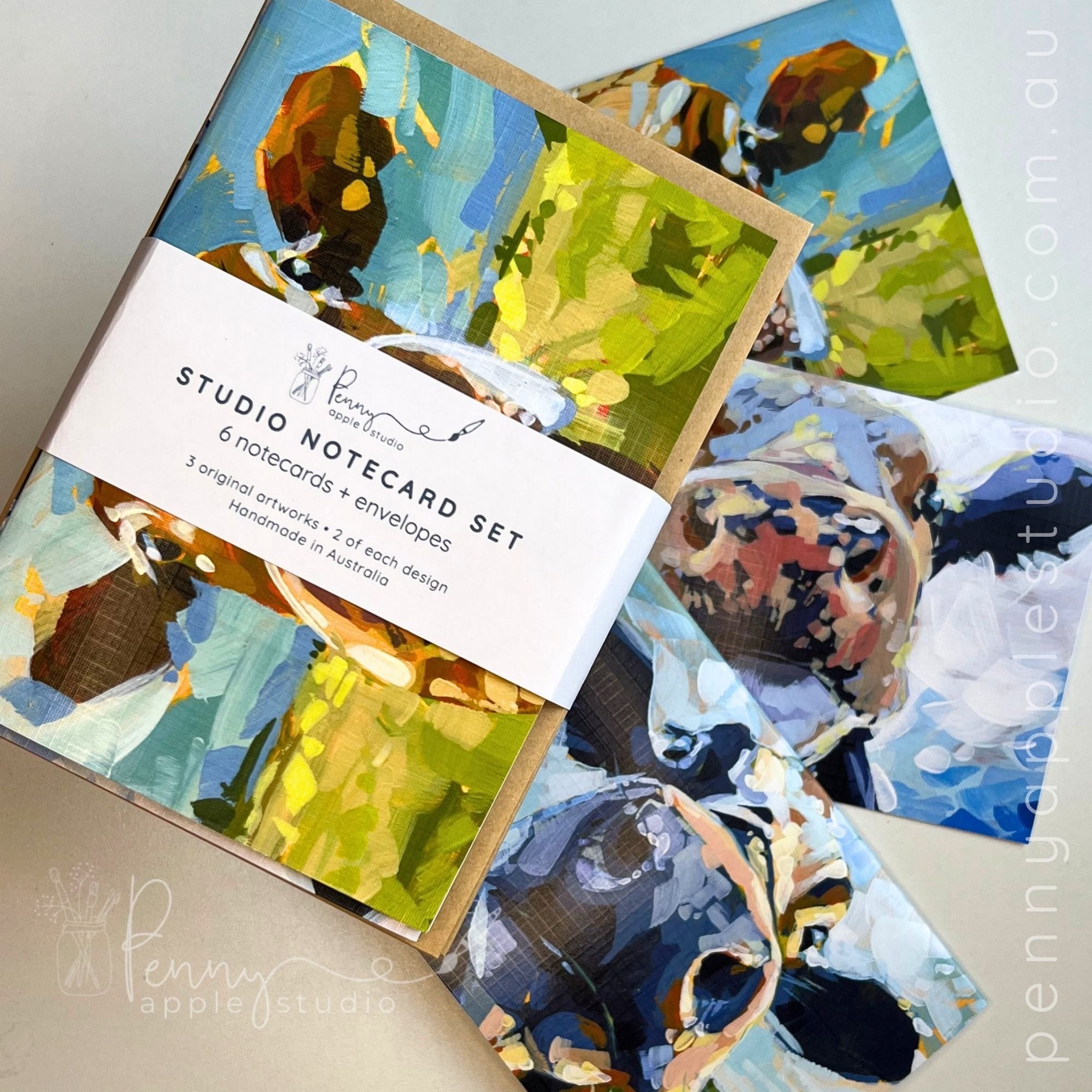 Farmyard Friends – Studio Notecard Set of 6 (5).jpg