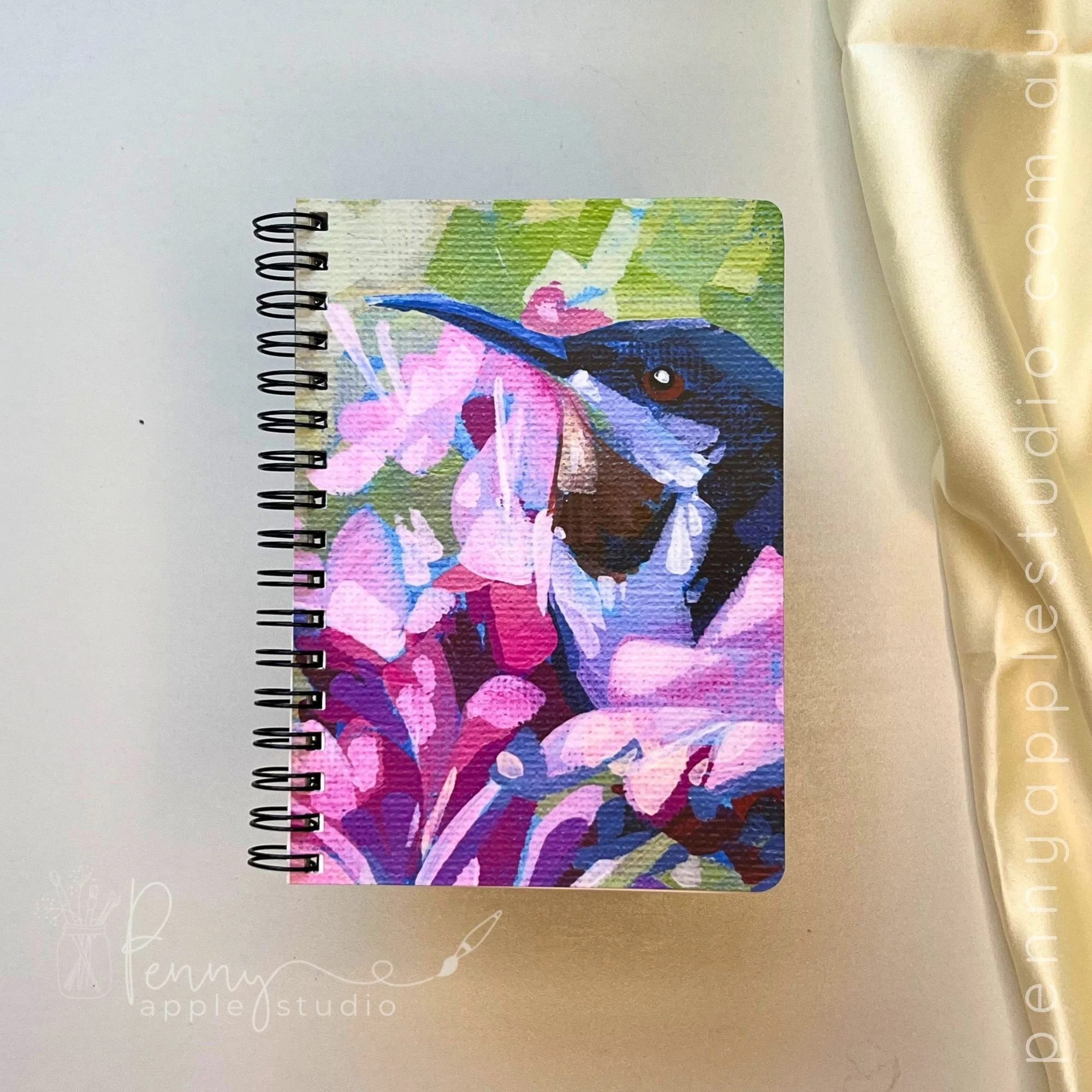 Eastern Spinebill  – Wire-Bound Notebook.jpg
