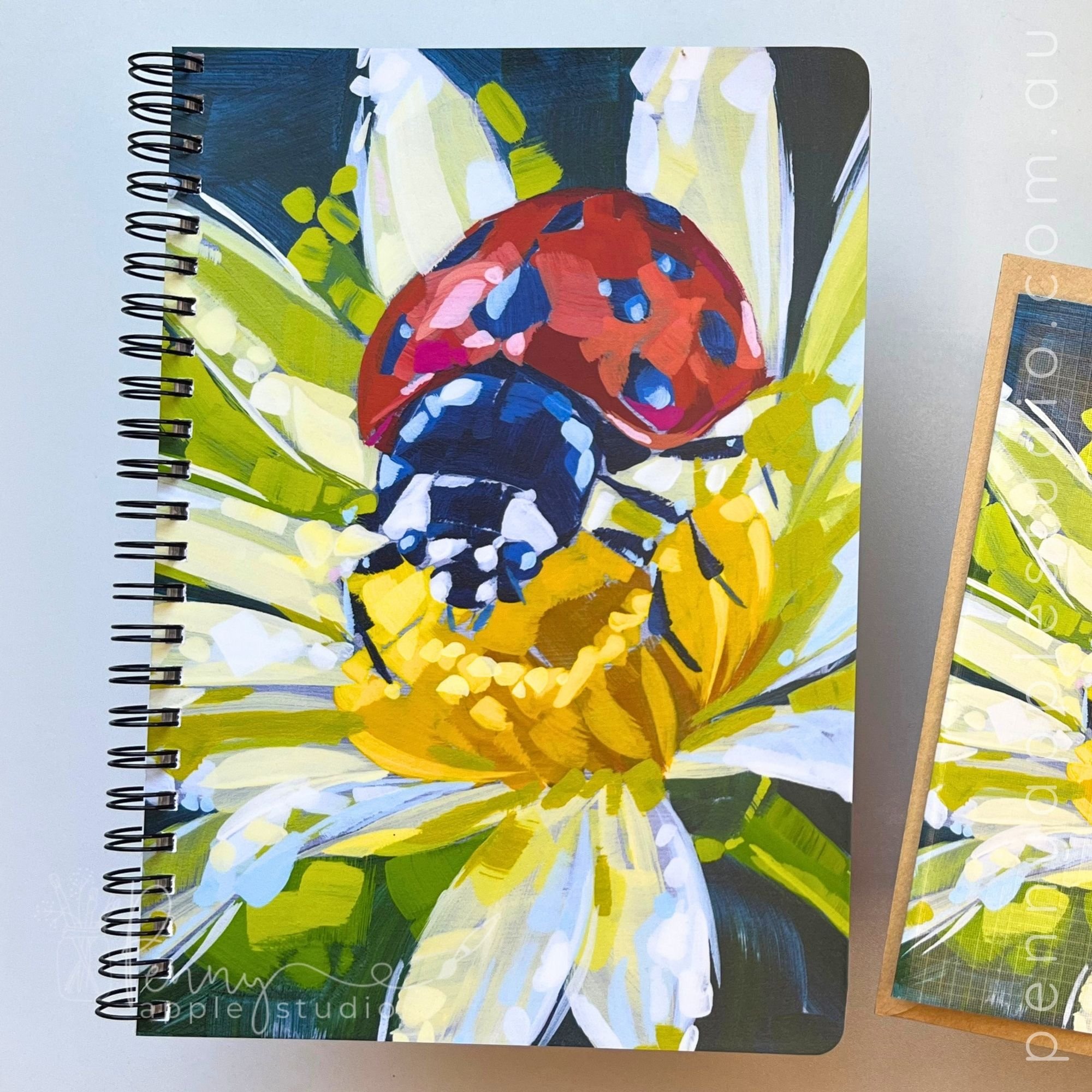 Spot on bug Wire-Bound Notebook.jpg