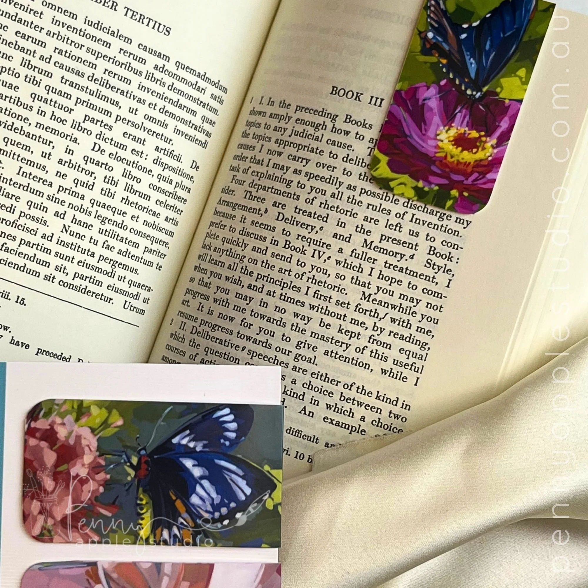 Flutter-by butterflies  – Magnetic Bookmarks (2).jpg
