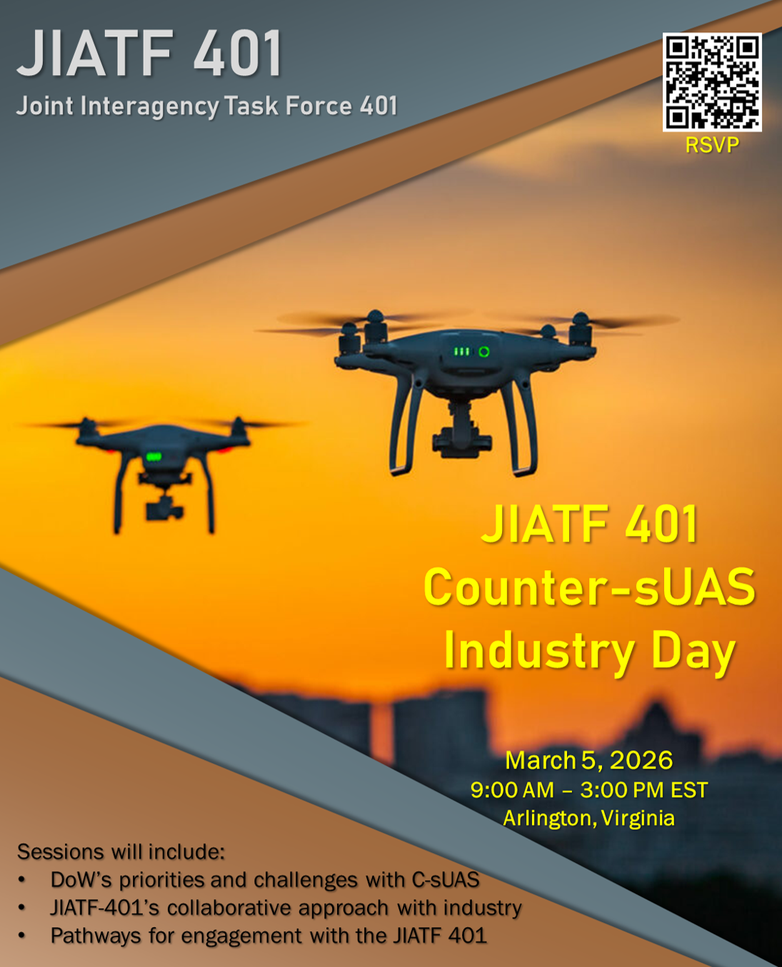 JIATF 401 C-sUAS Industry Day