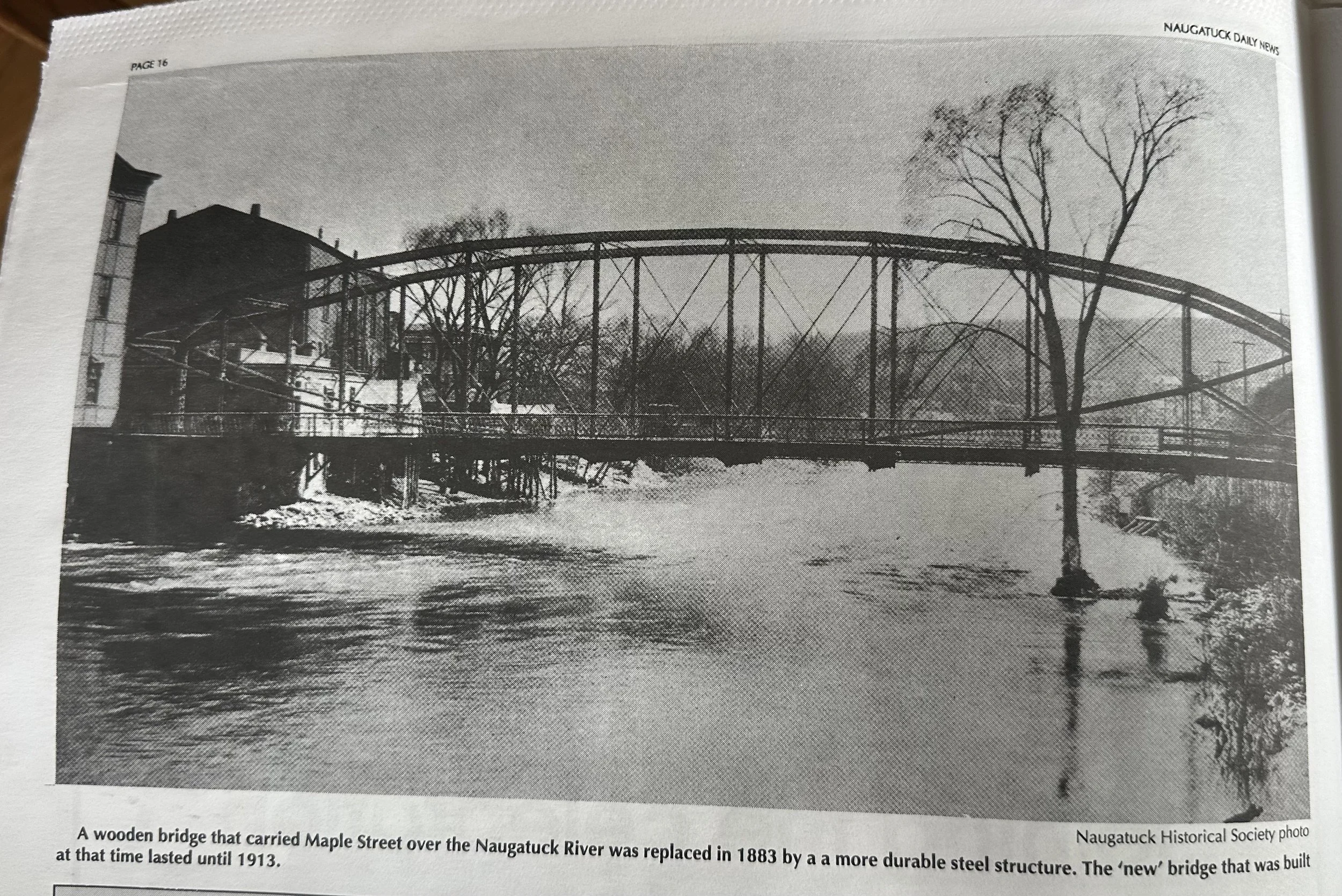 Source: Special Edition of the Naugatuck Daily News (1844 - Naugatuck Sesquicentennial - 1944)