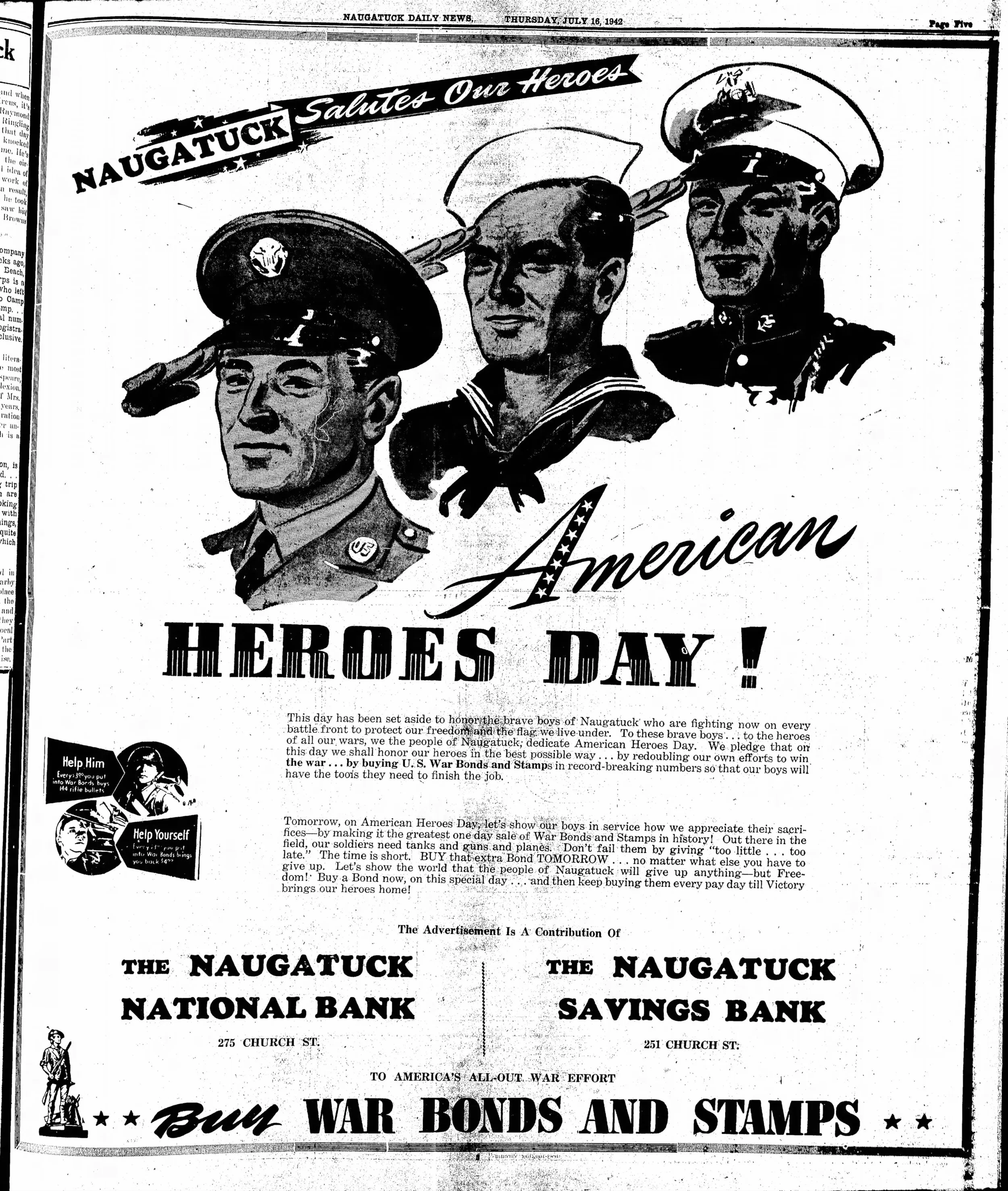 Naugatuck Daily News - Thu, Jul 16, 1942