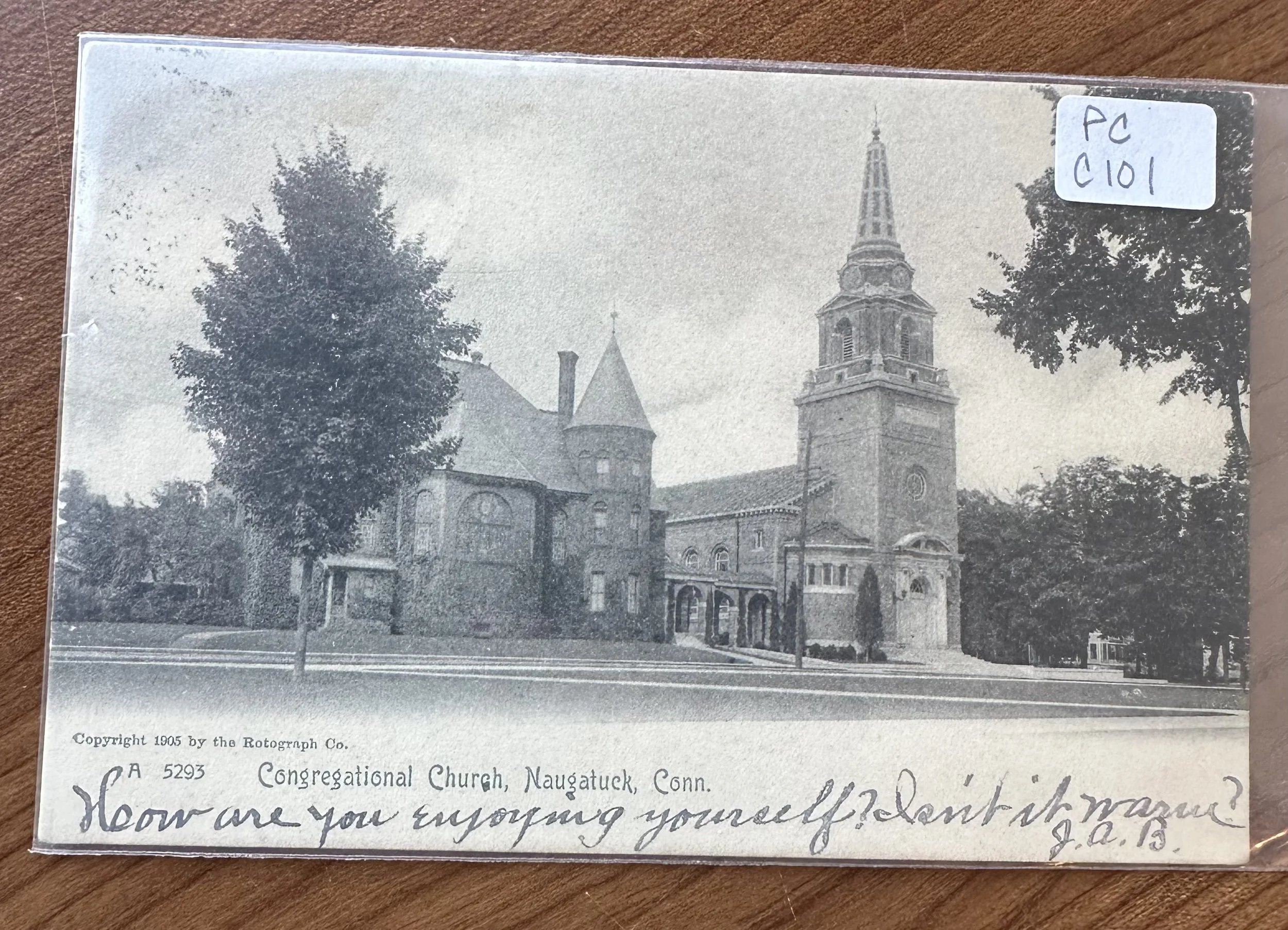 Postmarked: AUG 13 (7:30 AM) 1914