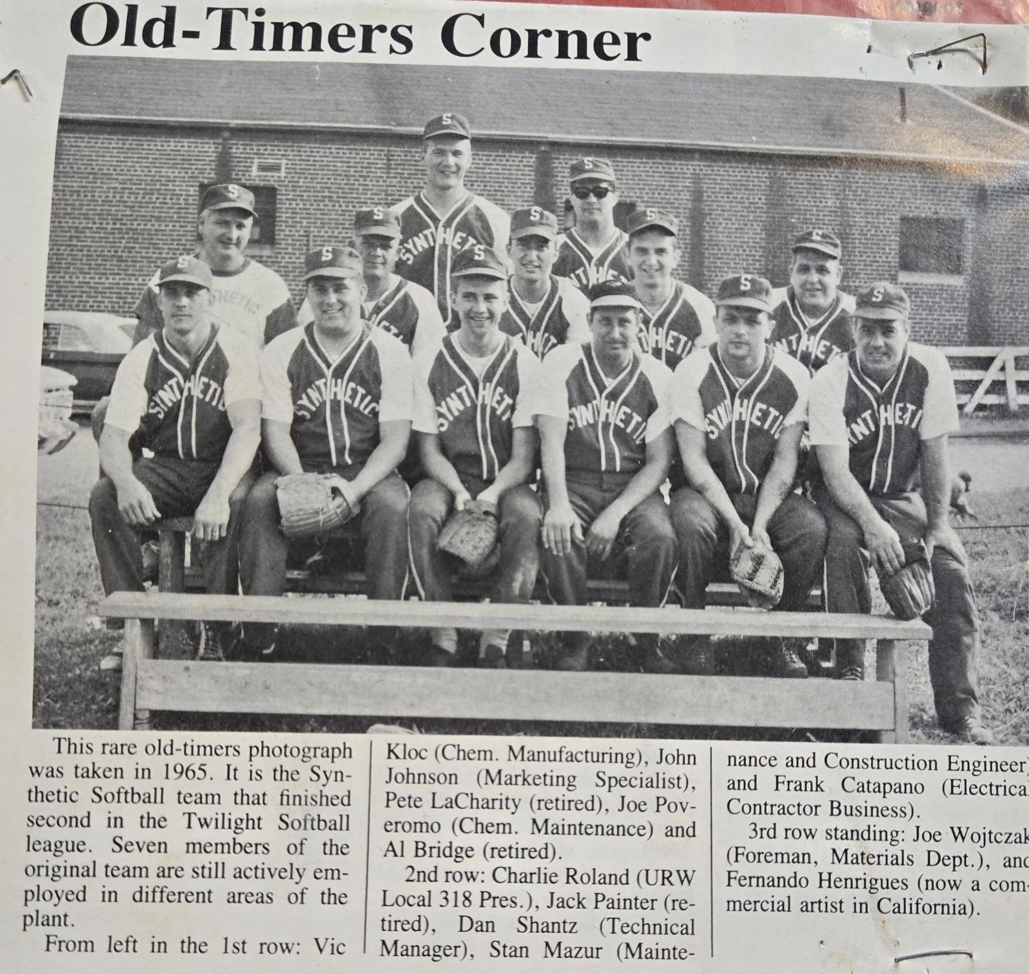 Synthetic Cardinals - 1965