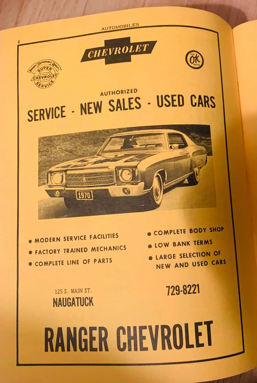Naugatuck City Directory - 1970