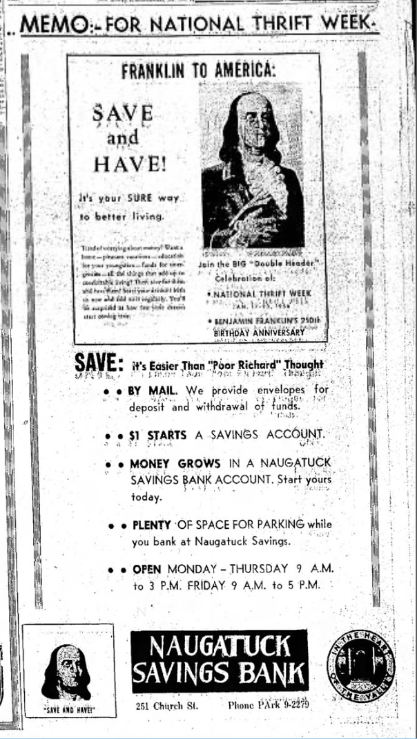 Naugatuck Daily News - Fri, Jan 13, 1956