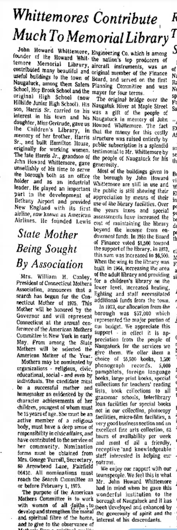 Naugatuck Daily News - Thu, Nov 21, 1974