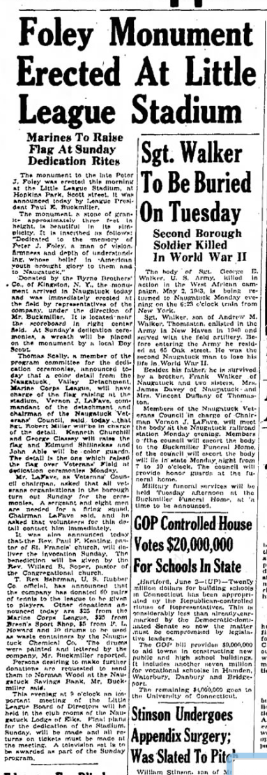 Naugatuck Daily News - Thu, Jun 02, 1949