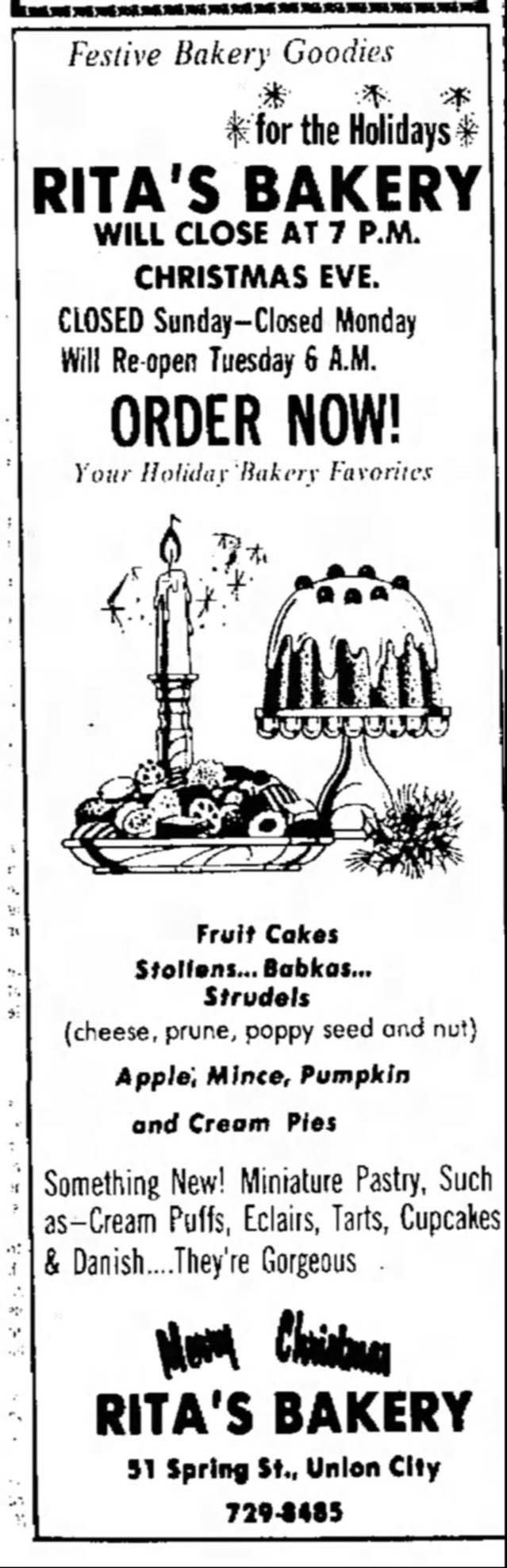 Late 1970s — Holiday Season