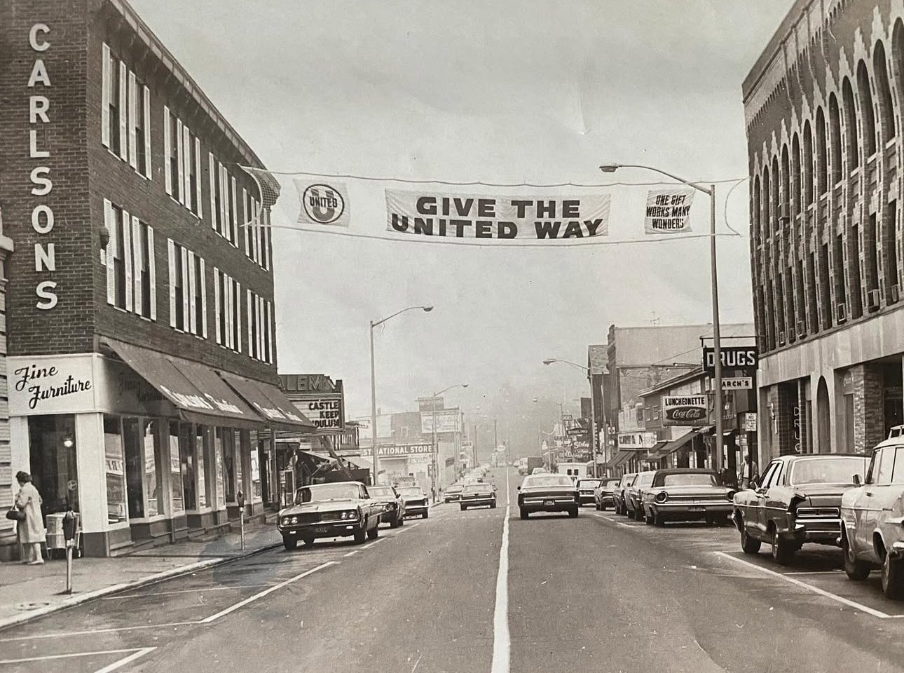 “Church Street, looking south from in front of St. Michael’s Church”
October 6, 1969