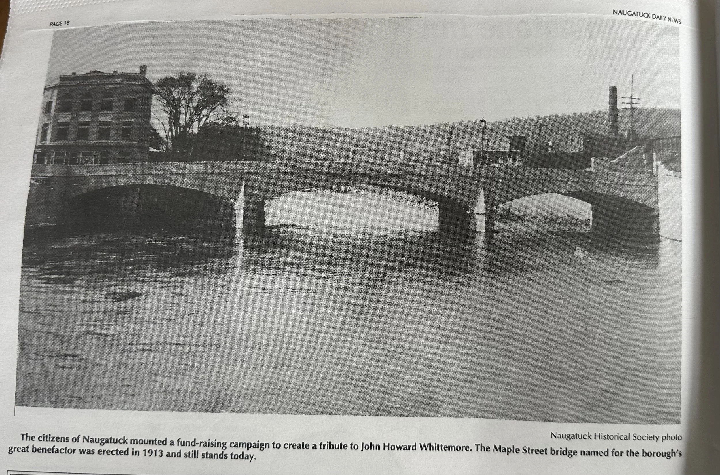 Source: Special Edition of the Naugatuck Daily News (1844 - Naugatuck Sesquicentennial - 1944)