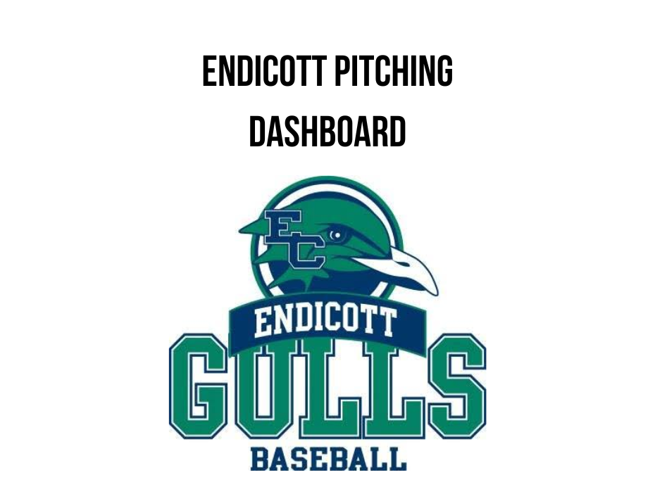 Endicott Pitching Dashboard