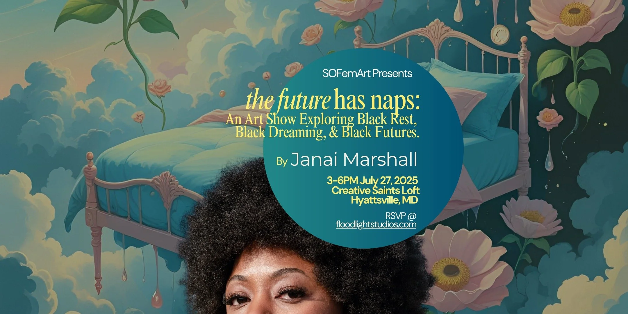 The Future Has Naps: An Art Show Exploring Black Rest, Black Dreaming, & Black Futures.