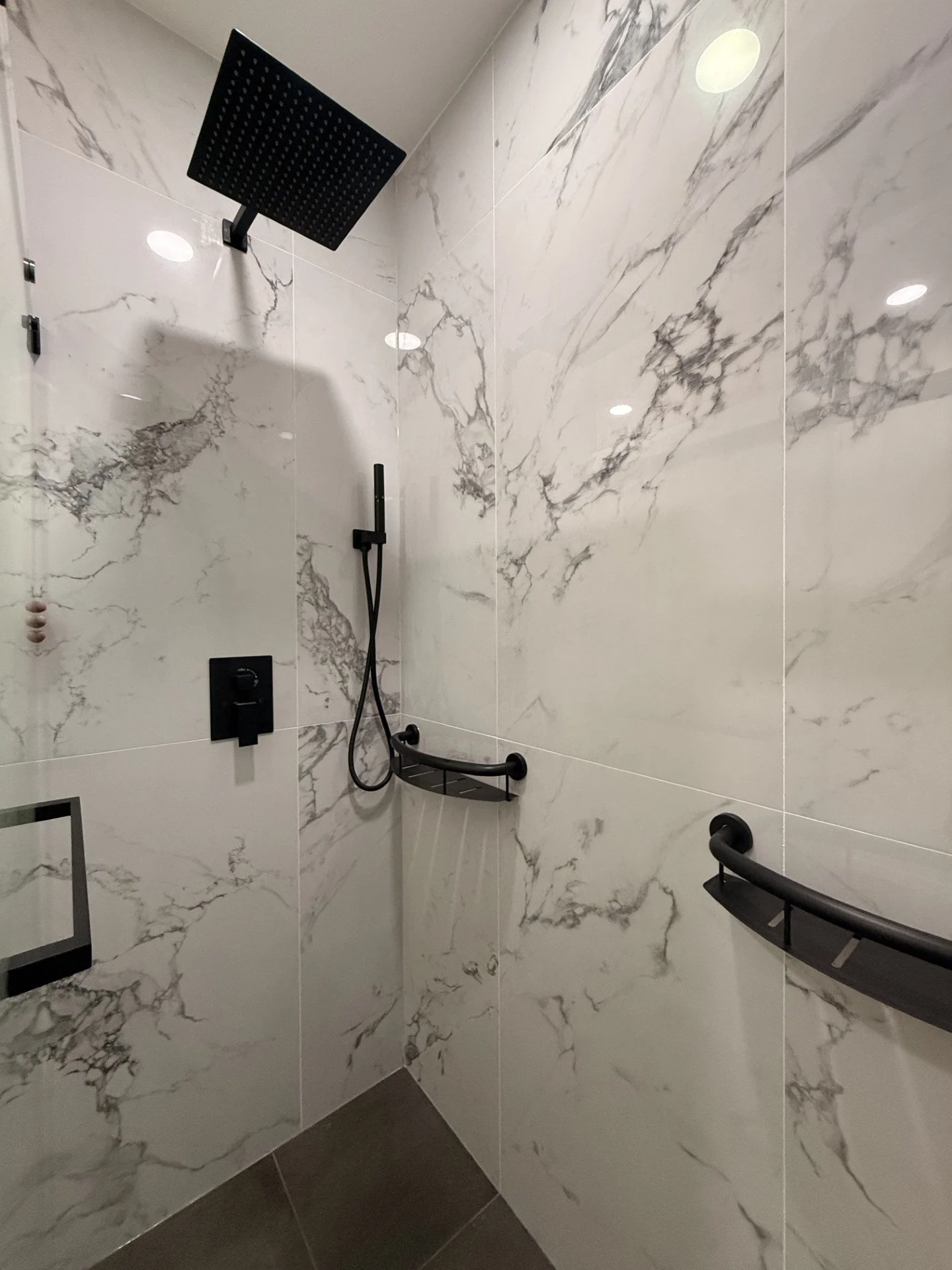 custom shower