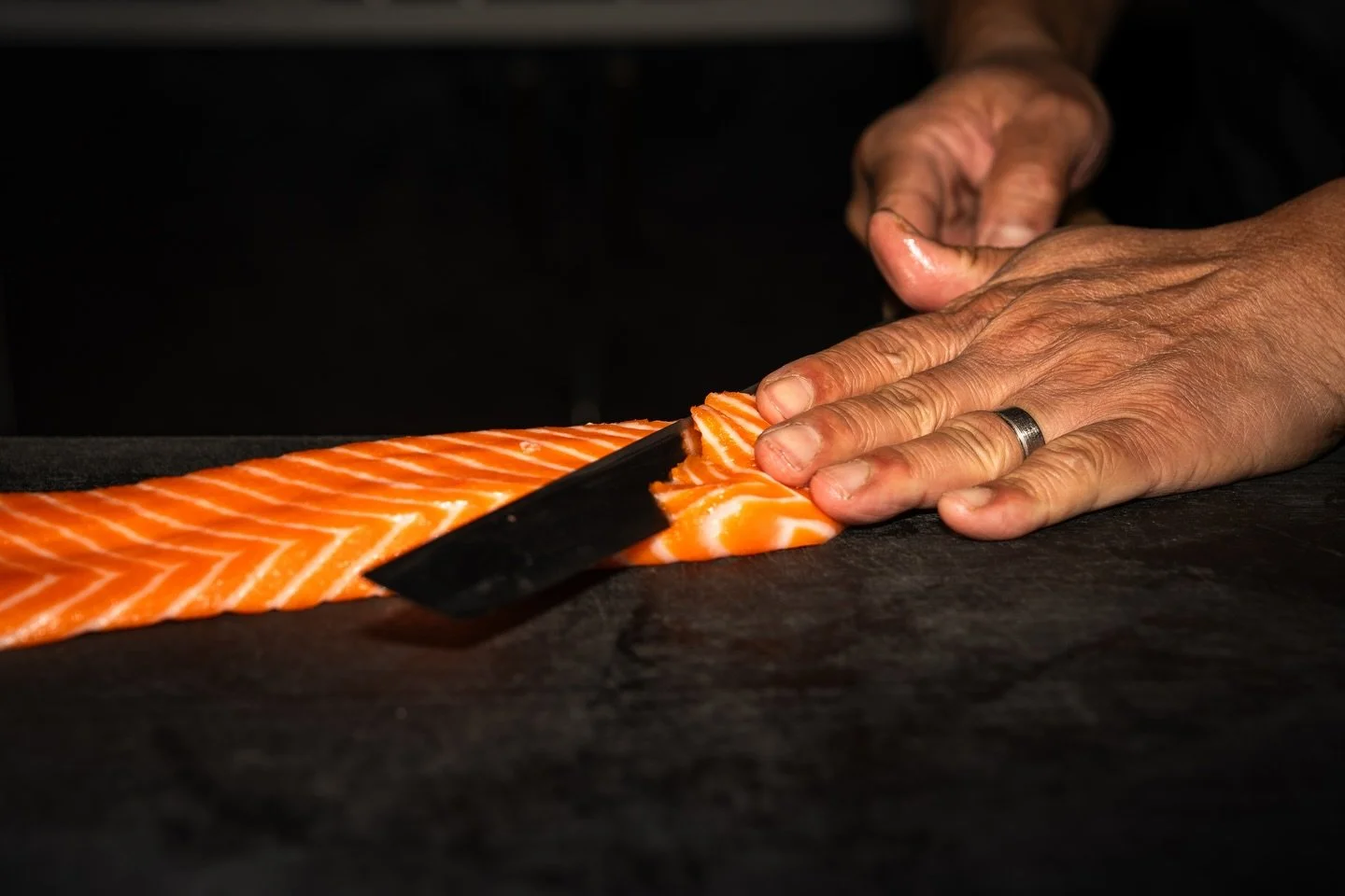 From the chef&rsquo;s hands to your plate. Every movement is intentional, every slice purposeful. This is the heart of HARU Omakase.

#HaruOmakase #ColumbusOmakase #ColumbusEats #CbusFoodScene #OmakaseExperience SushiLovers