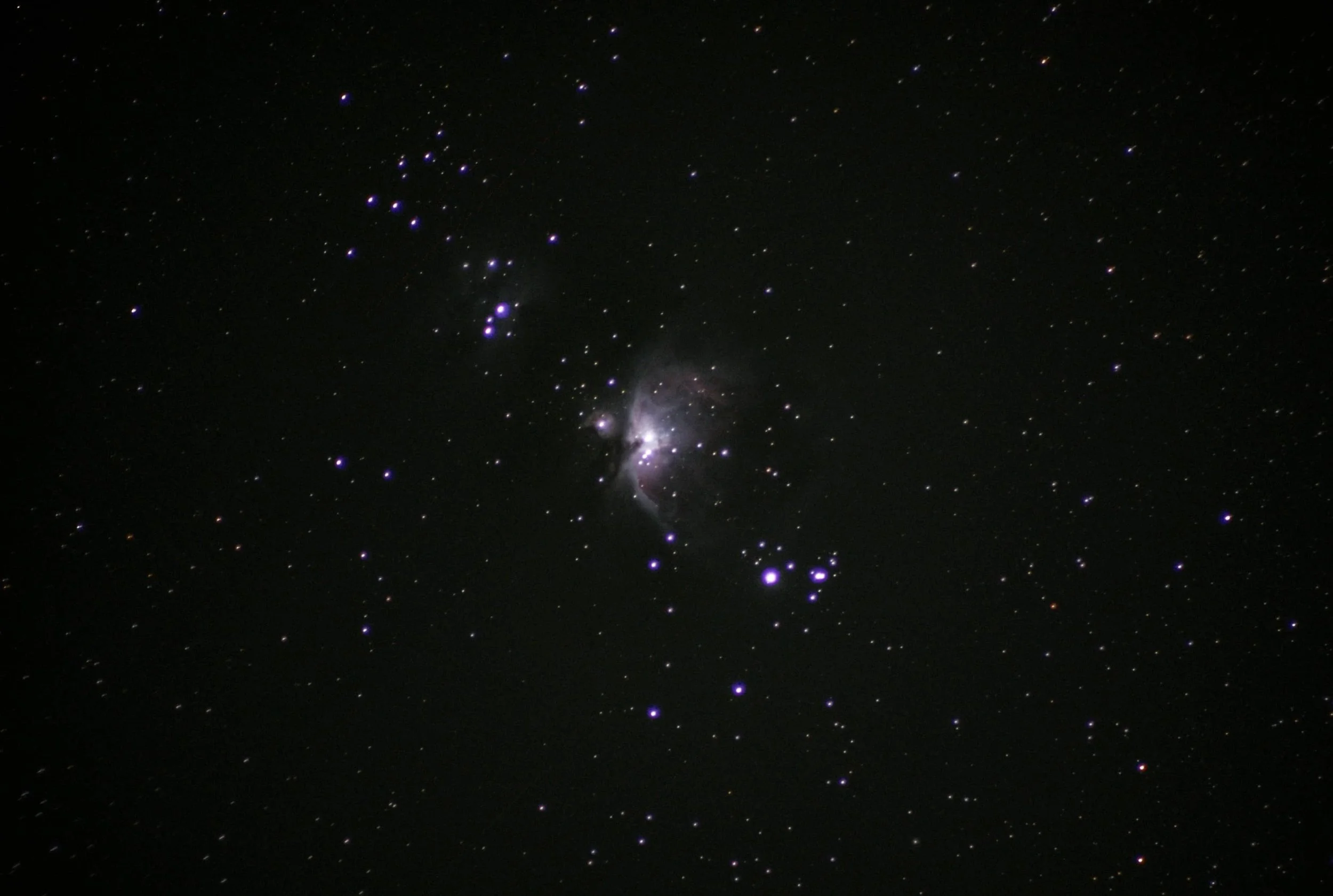 Fotografía astronómica de la Nebulosa de Orión. Astrofotografía.