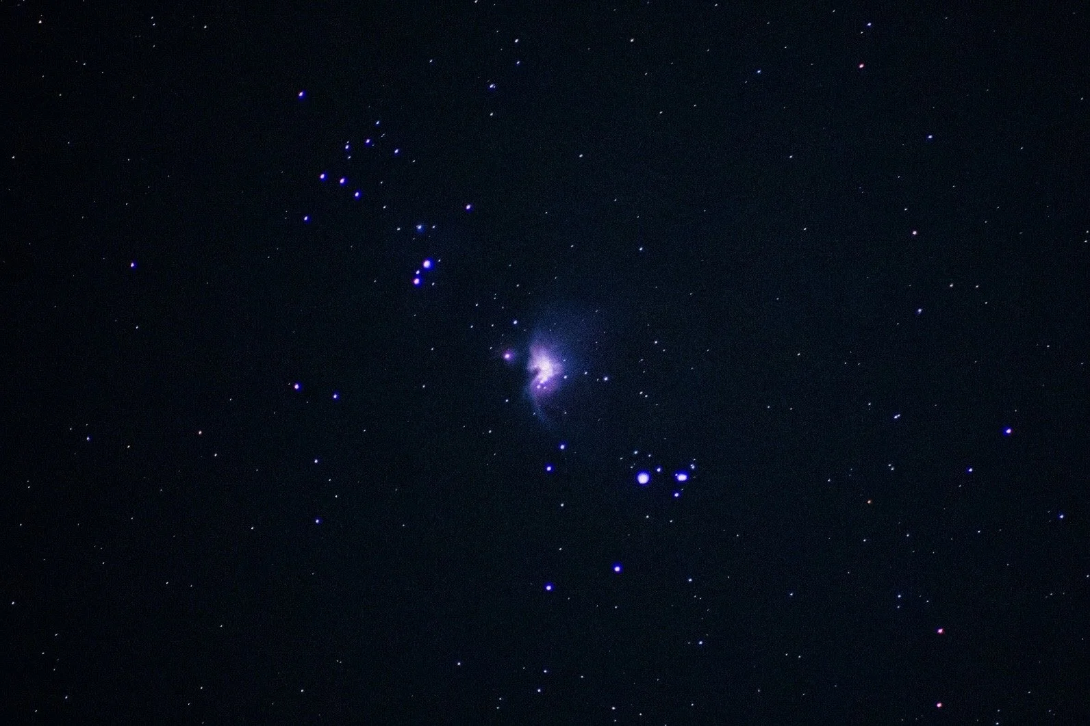 Fotografía astronómica de la Nebulosa de Orión. Astrofotografía.