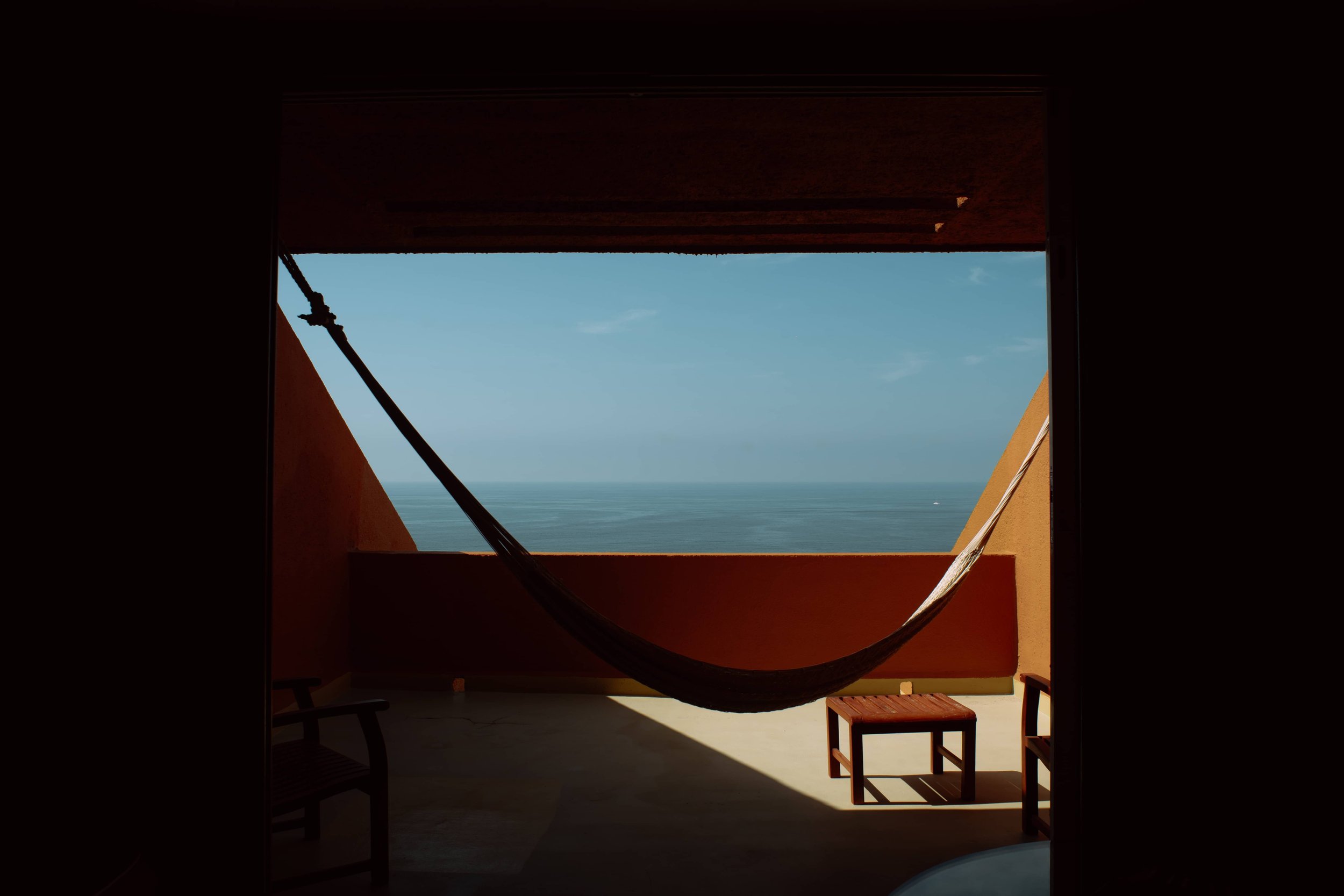 Habitación del Hotel Las Brisas con vista al mar en Ixtapa, Guerrero, México.