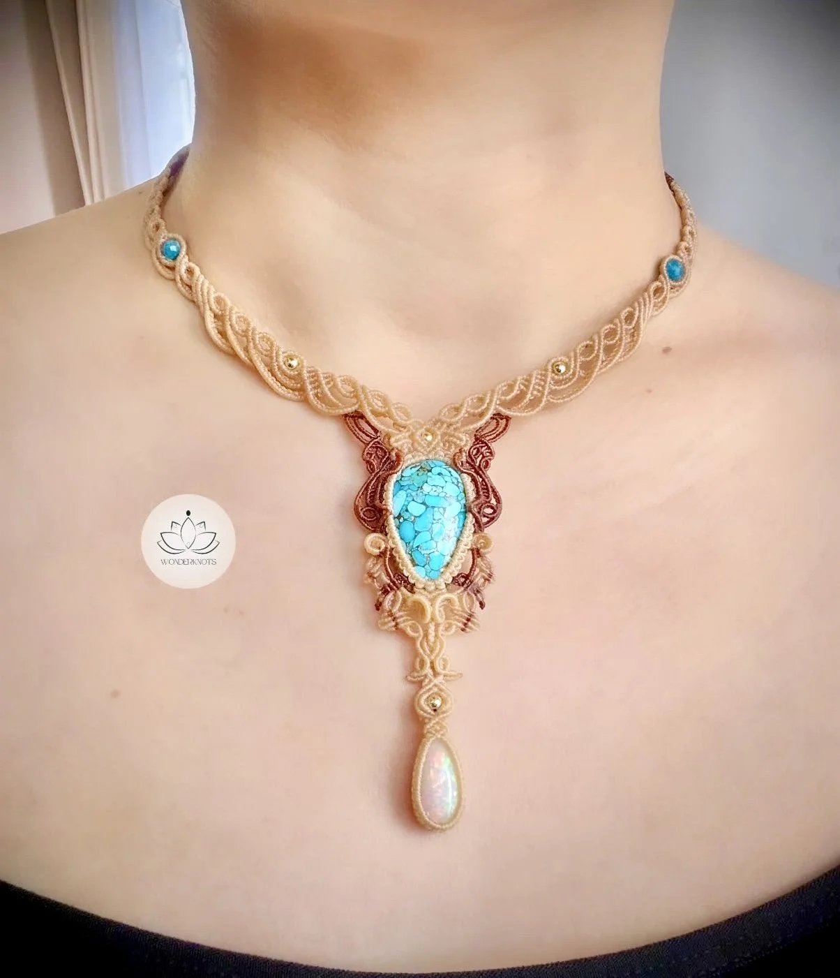 Copper Turquoise & Ethiopian Opal