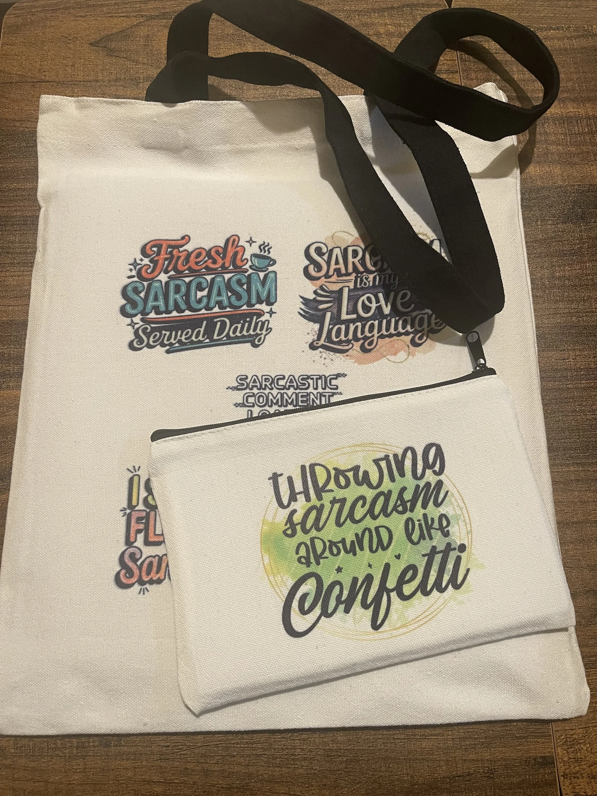 Sublimation Tote and small bag
