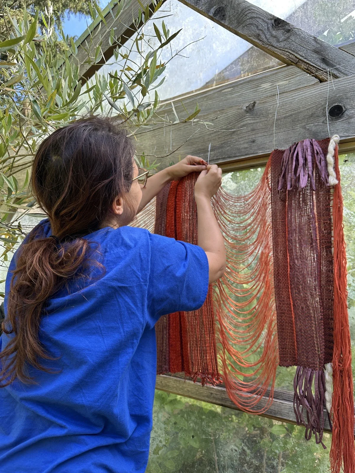 2025 Libby Palmquist Fiber Arts Sponsorship recipient, Dina Khorchid