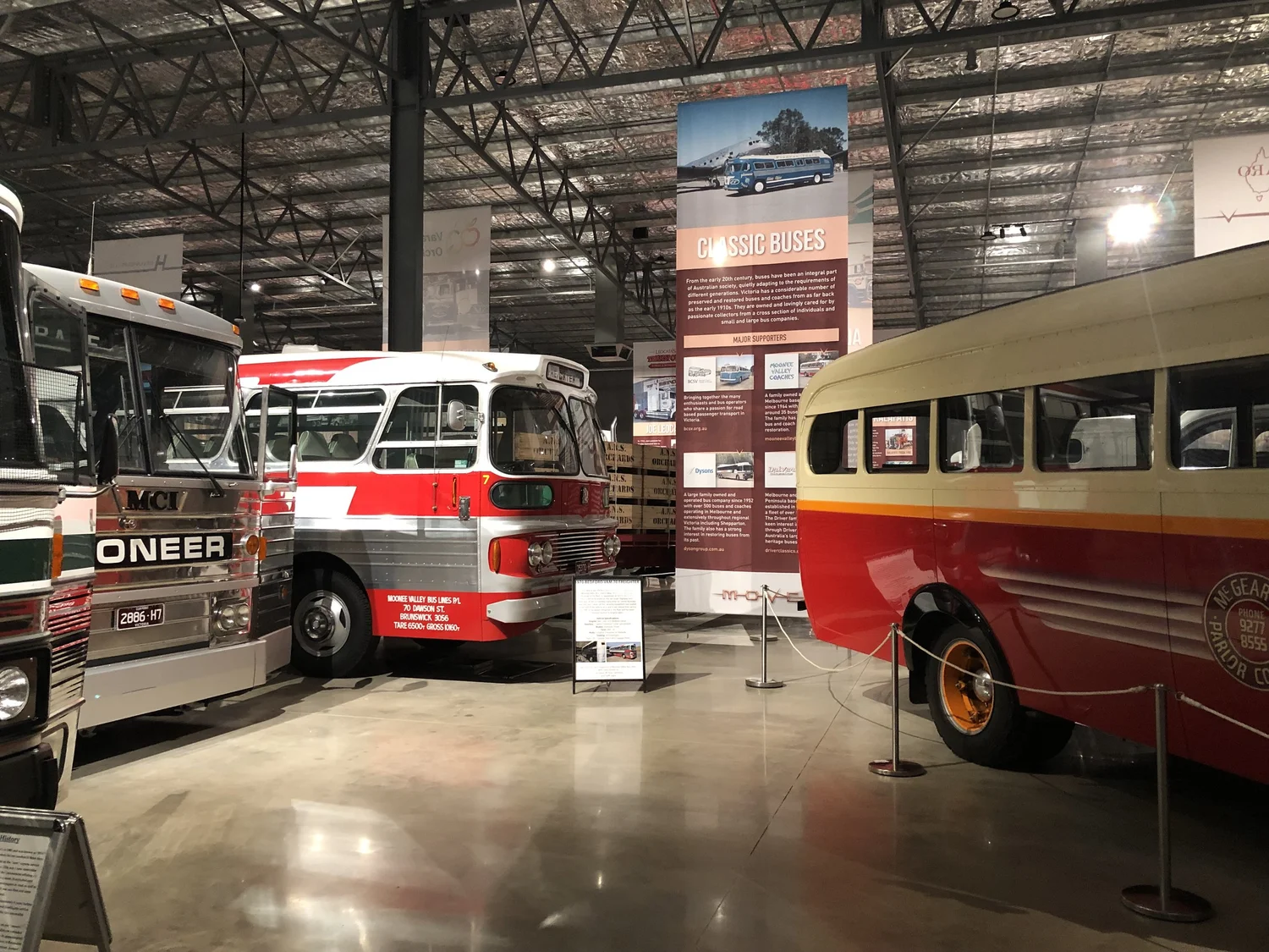 Classic bus at MOVE