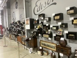 Vintage radio detail