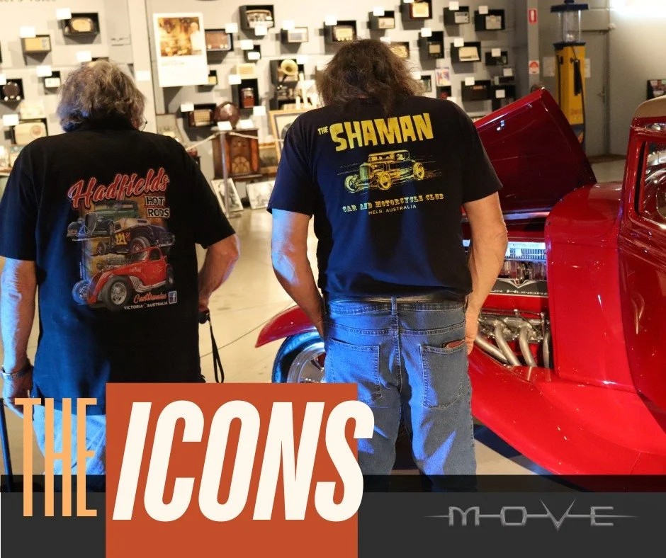 🔥If you know, you know....

 The LEGENDS admire THE ICONS !

@move.shepparton @maskellscustomsandclassics @rodhadfield @castlemainehotrodcentre @streetmachinemag @killerrides @summernats @australiancarshows @classiccarsdownunder @hotrodsaustralia

#