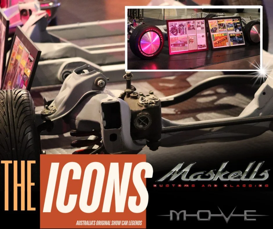 🔥 BLOBAK 🔥

For the first &mdash; and potentially only &mdash; time, a rolling chassis has taken pride of place at MOVE as part of a feature display: The ICONS.

The significance of BLOBAK cannot be overstated. Crowned the first-ever Street Machine