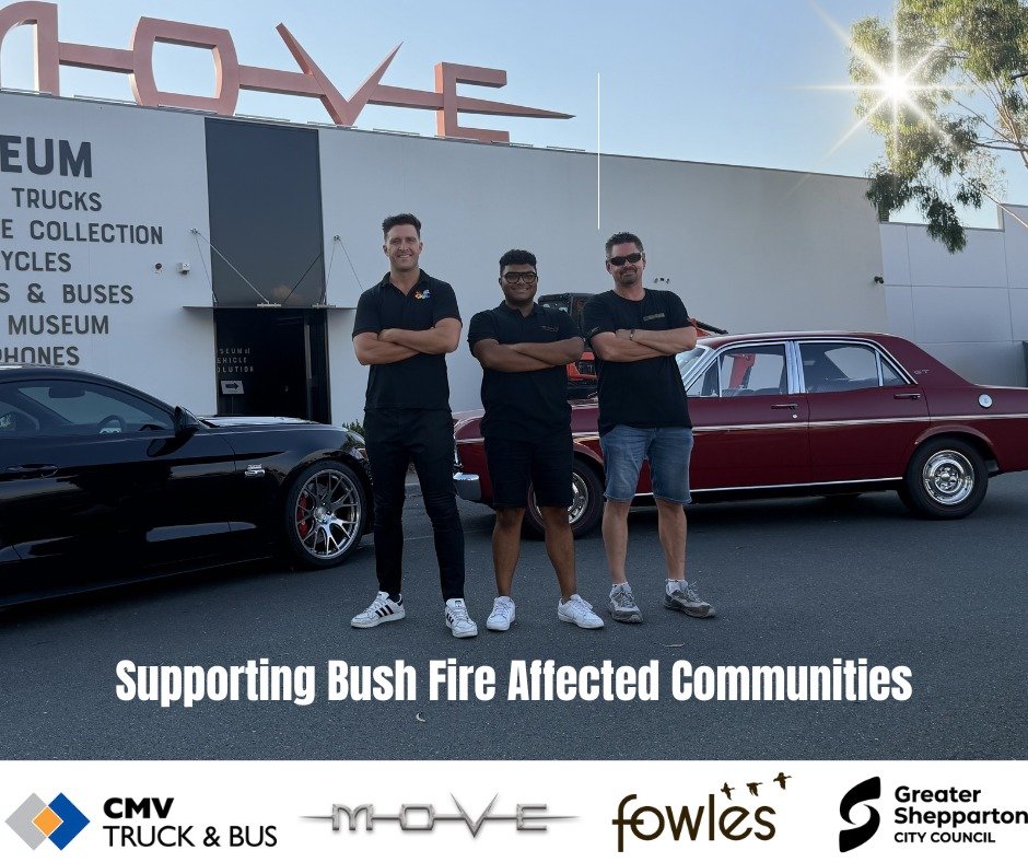 💥GOULBURN VALLEY RELIEF RALLY💥

A Boy Band, a Band of Brothers or Rally Bro's ?

CMV Truck &amp; Bus, the City of Greater Shepparton and MOVE invite you to be part of something bigger than a drive &mdash; the 2026 Goulburn Valley Relief Rally, a pr