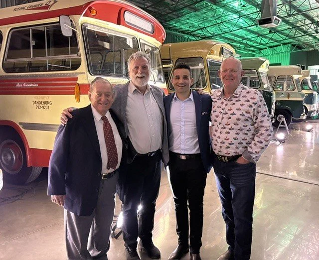 🙏 LIFE MEMBERS 🙏

As part of the Gala Opening of the new Classic Bus Pavilion, MOVE proudly honoured four individuals whose passion, leadership and unwavering support helped shape the organisation into what it is today.

The induction of  inaugural