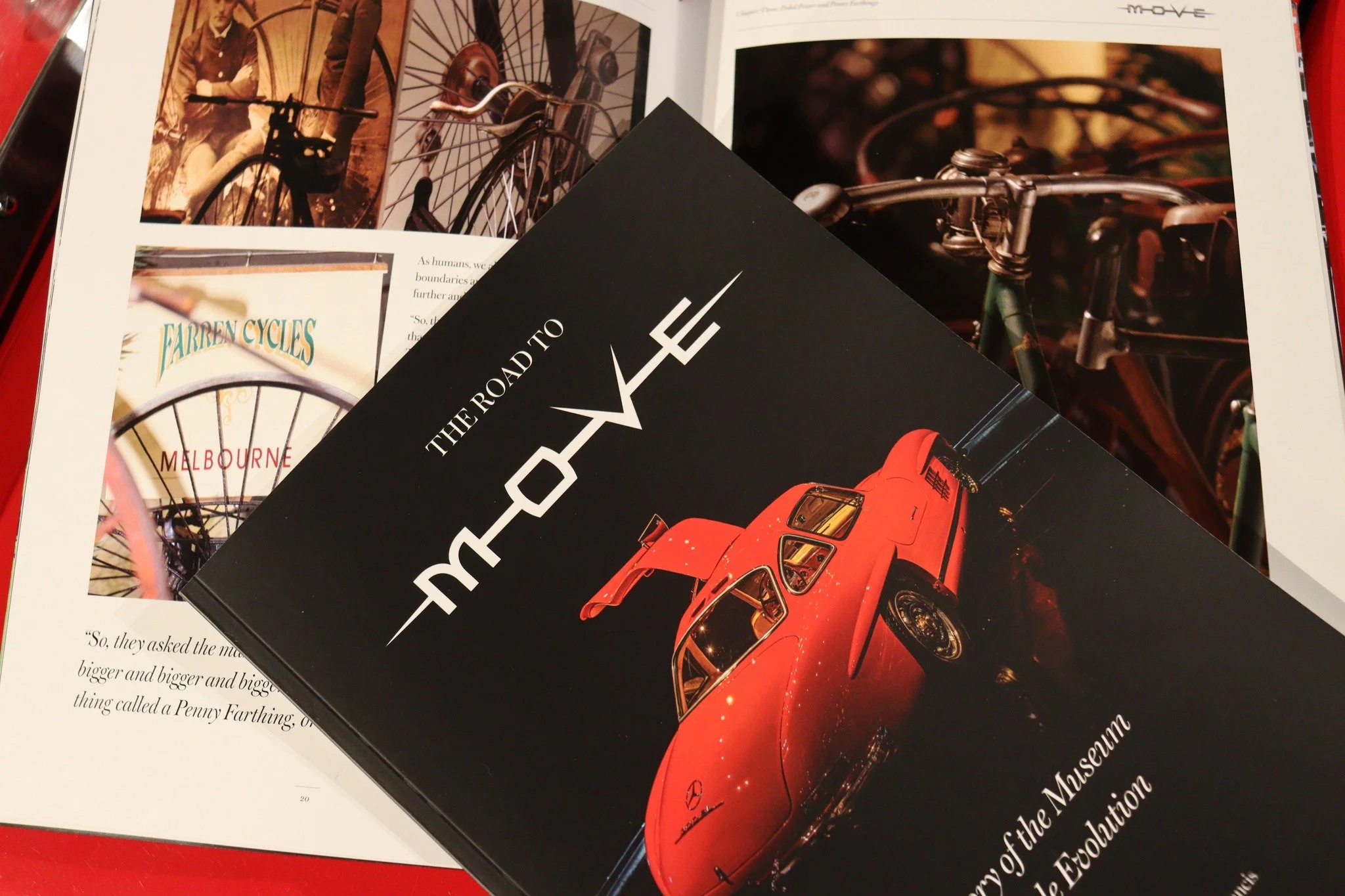 💥 THE ROAD TO MOVE 💥

The story of the Museum of Vehicle Evolution is as unique as it is inspiring, a journey built on vision, passion and unwavering community commitment.

Beautifully written and visually rich, the new 85-page full colour publicat