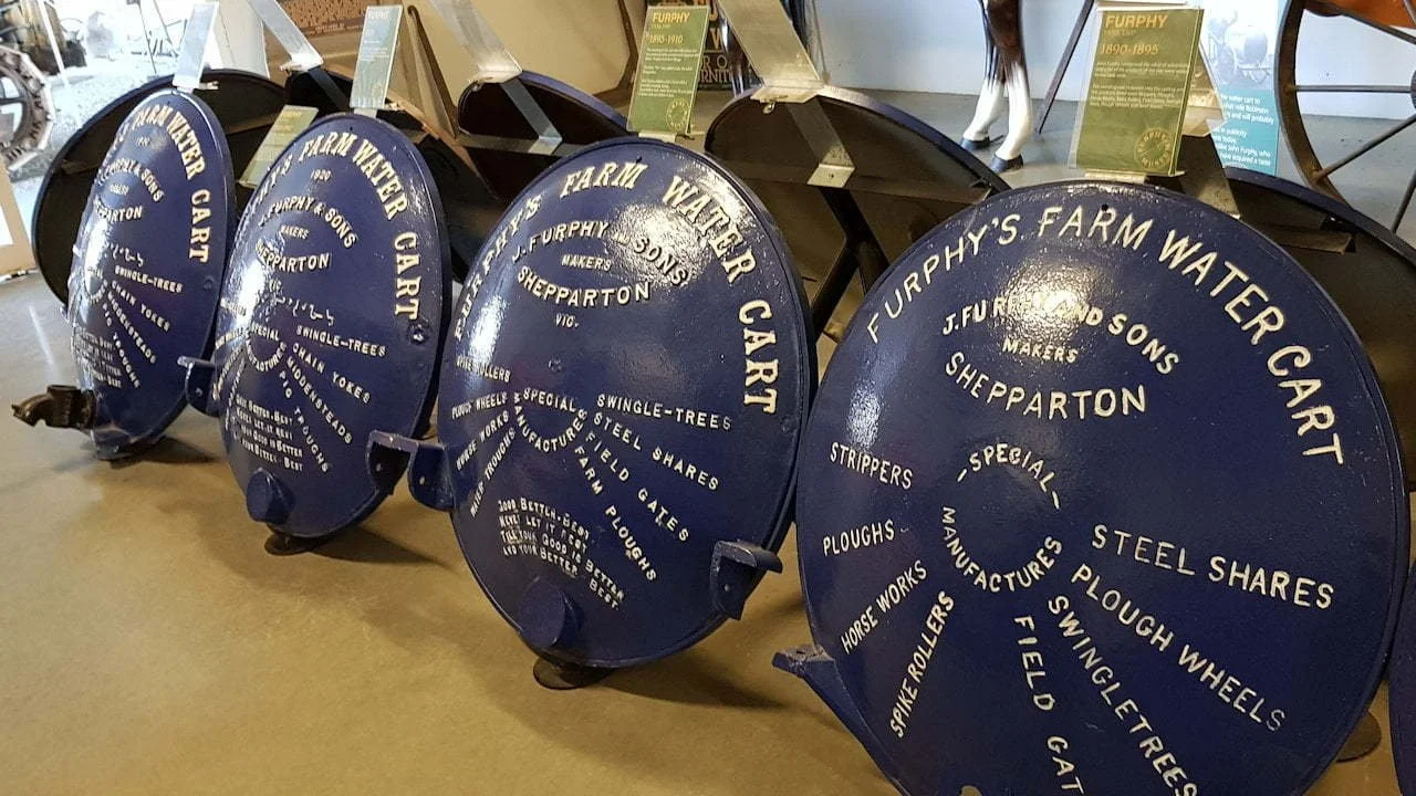 Furphy water cart end plates
