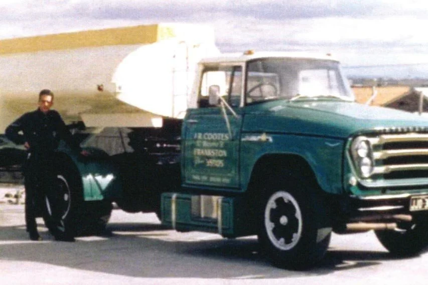 Classic truck at MOVE