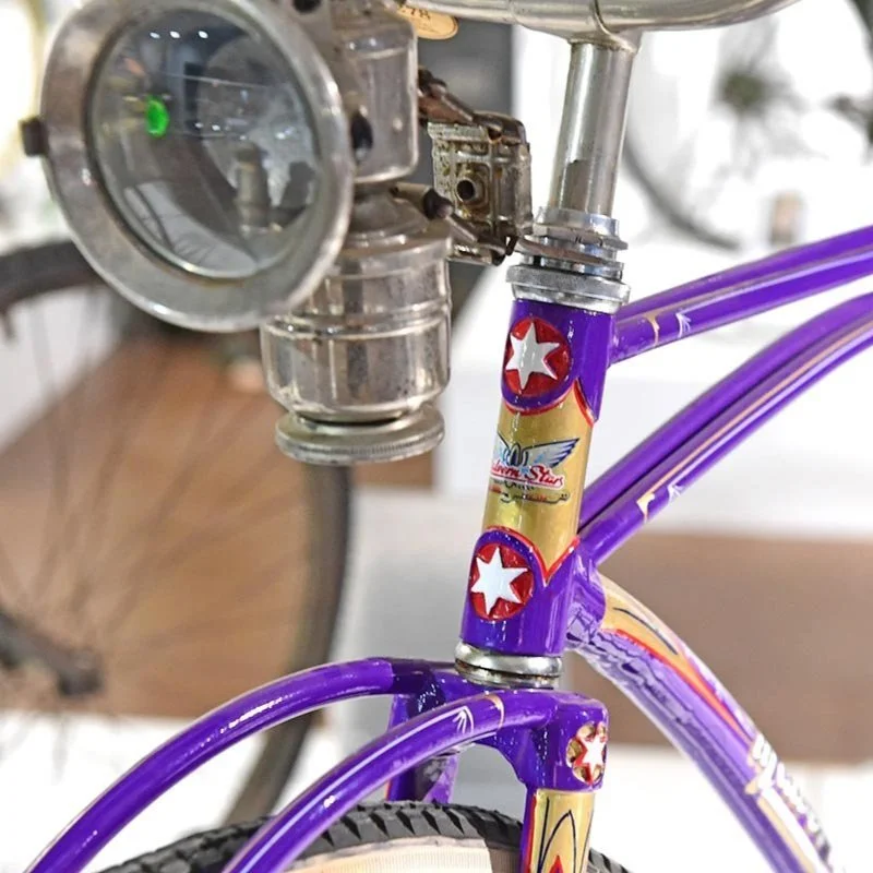A detailed vintage bicycle from the Farren collection