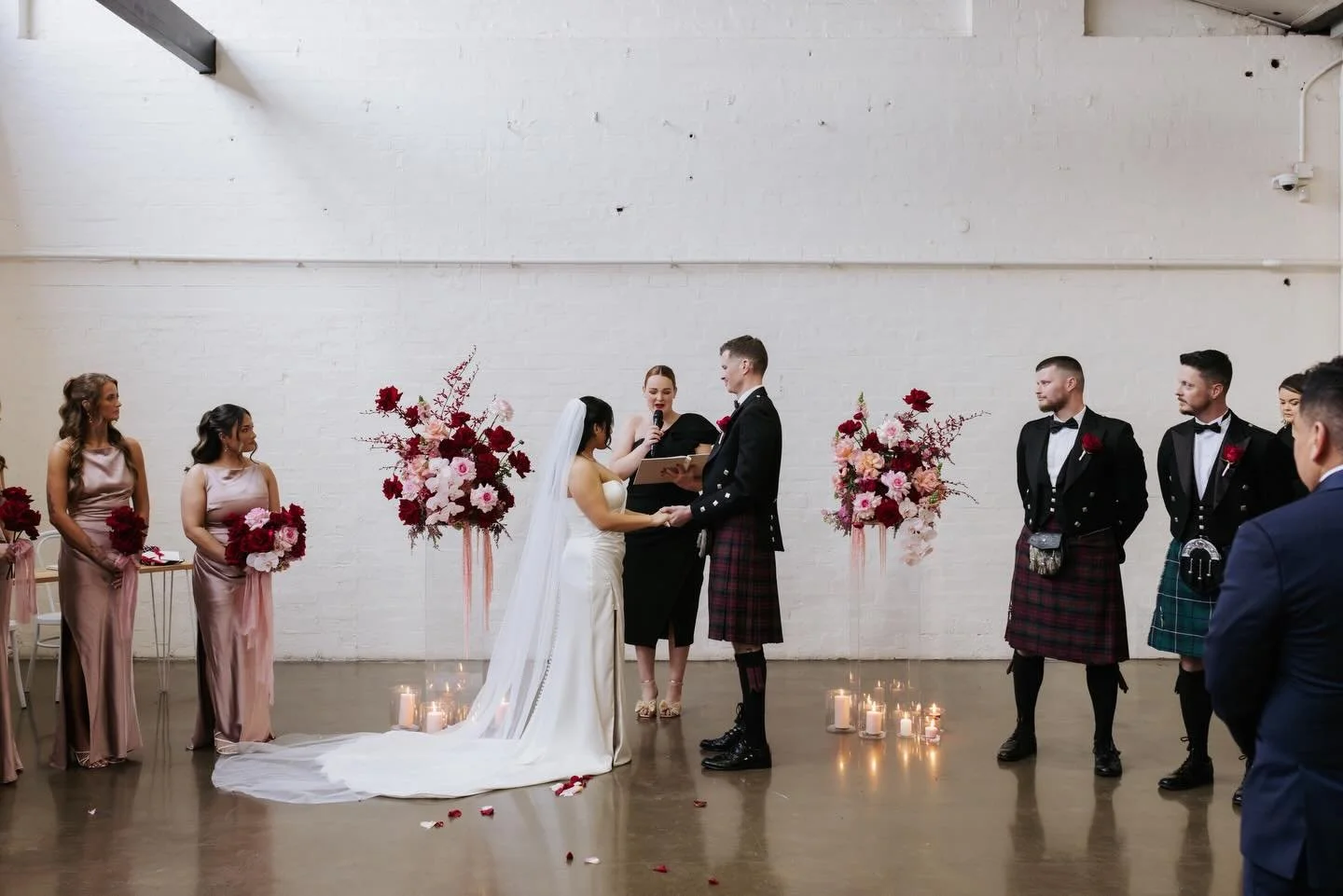 Amber &amp; Frazer ✨

what a wedding at the stunning industrial warehouse @the.wool.mill 🤍

Feeling so privileged to have worked alongside the incredibly talented upcoming celebrant Lauren R to officially married this beautiful couple. Such a specia