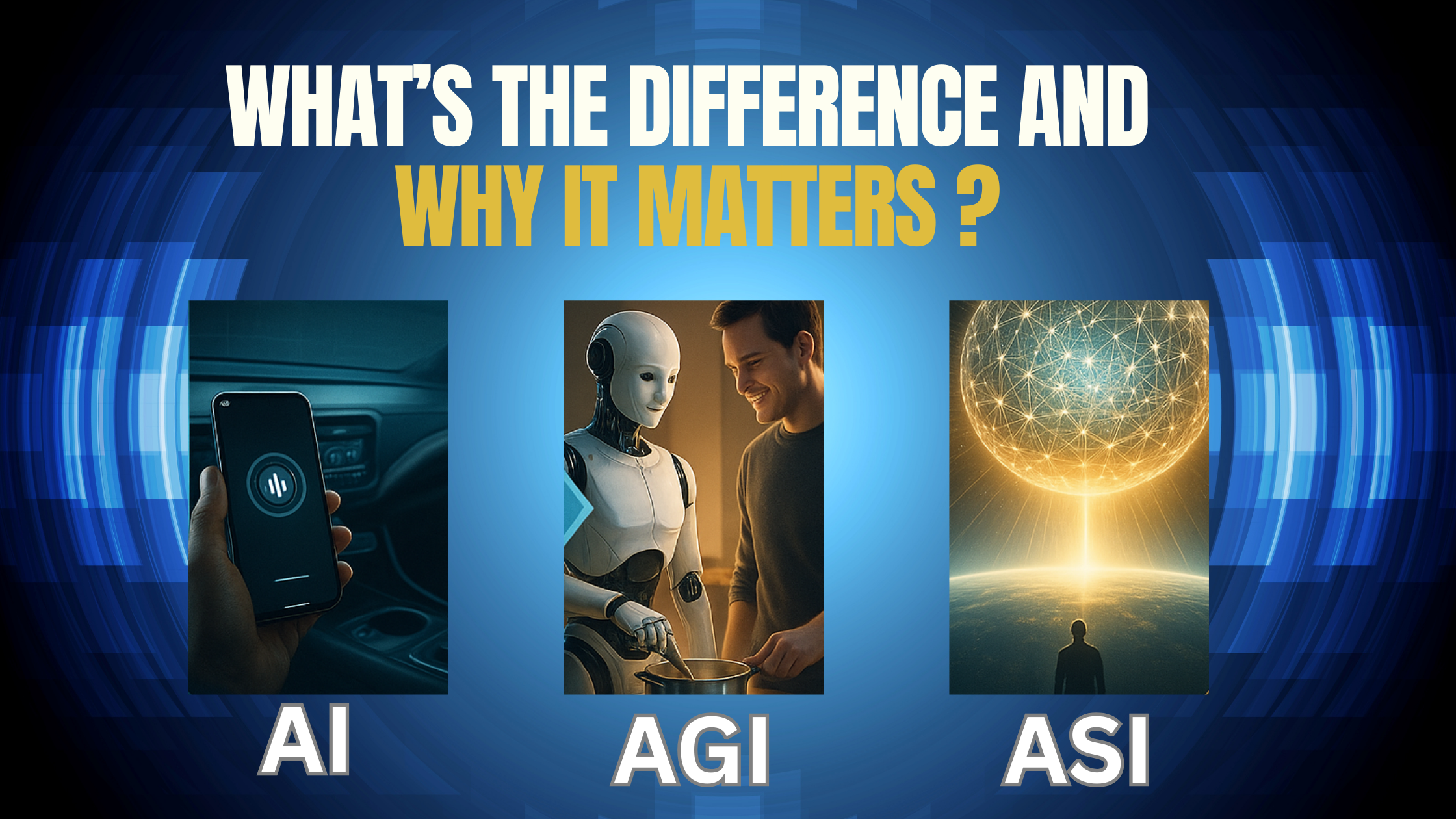 AI, AGI, ASI: What’s the Difference and Why It Matters