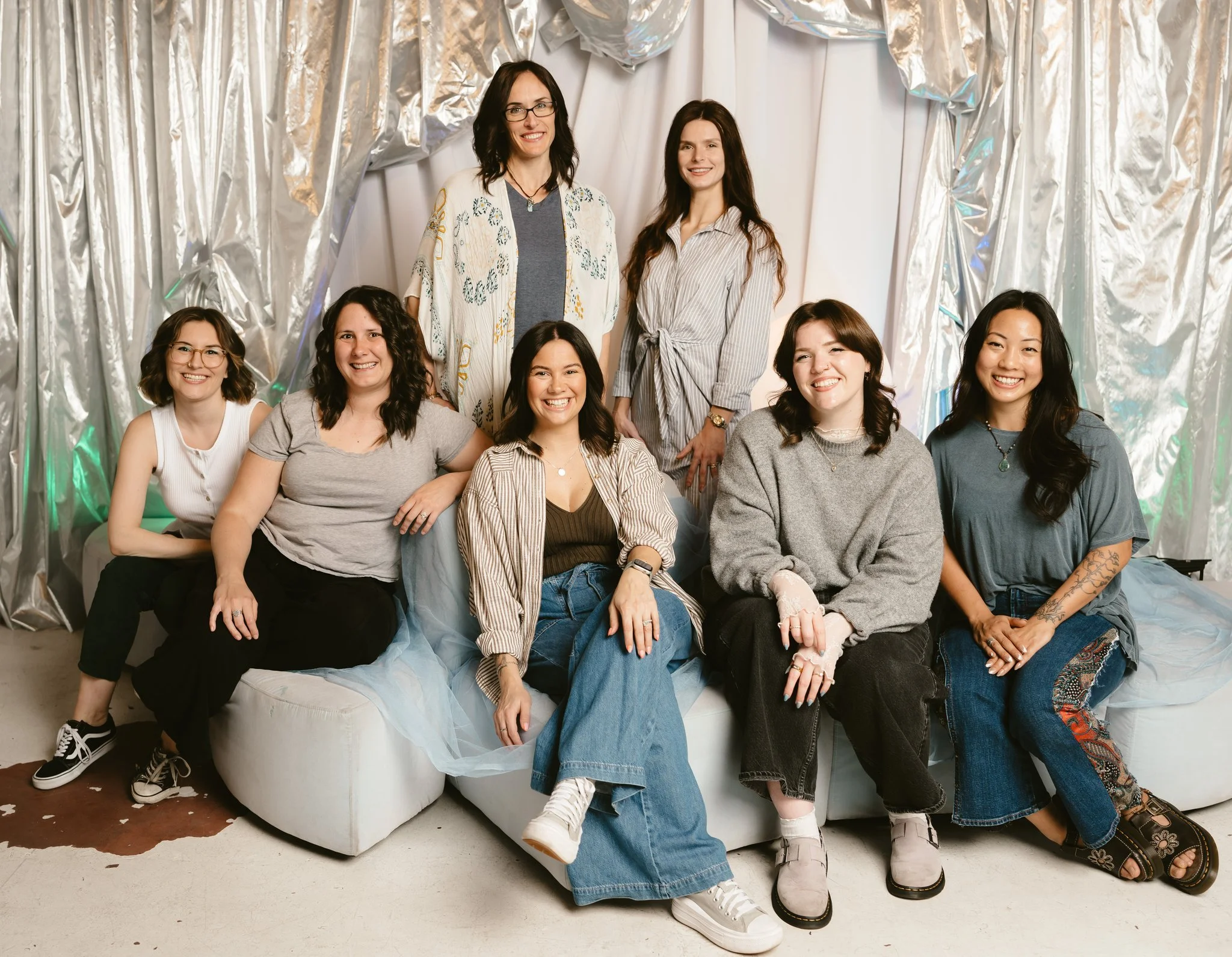 Group of therapists smiling