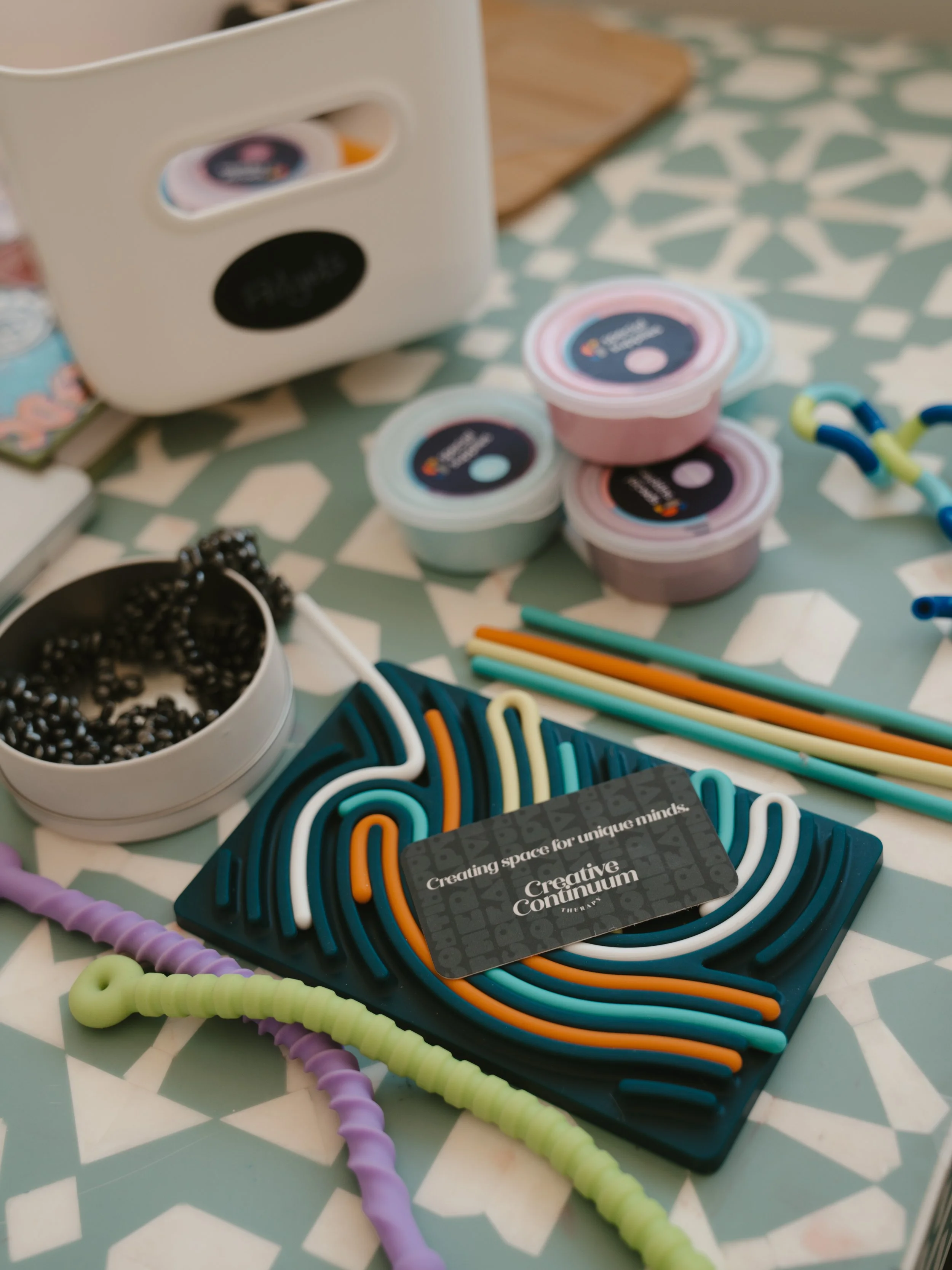 Art therapy supplies