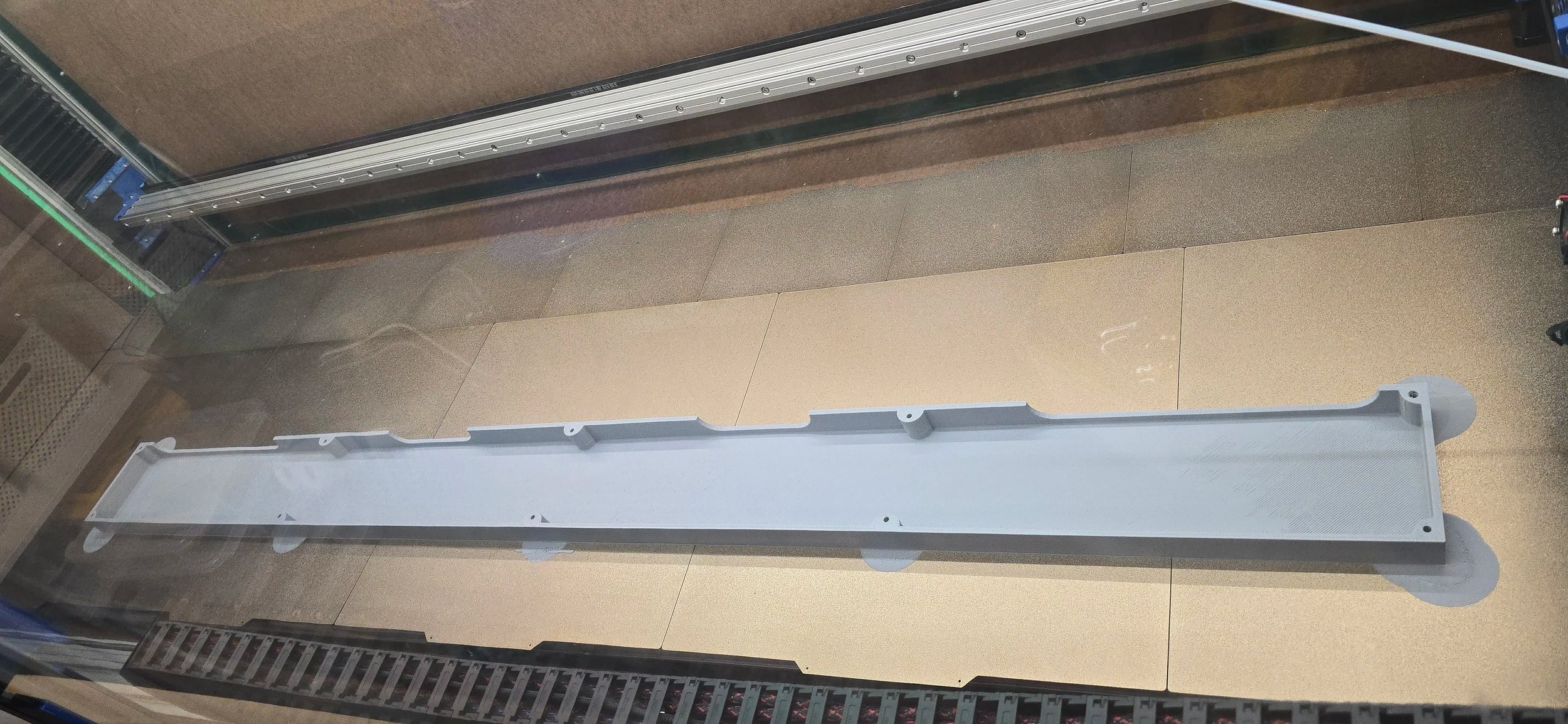 Chamber exhaust diffuser printed 